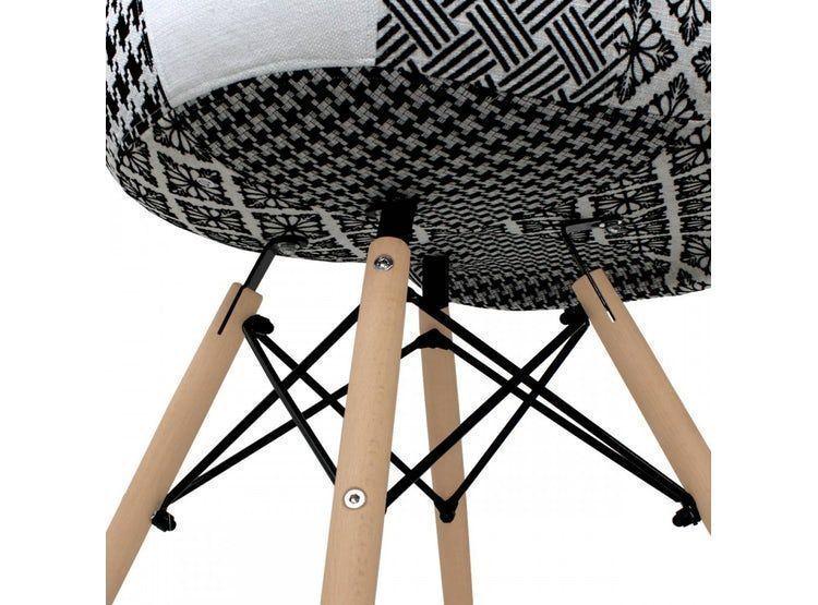 Silla Poltrona Eames Patchwork Tokio-4