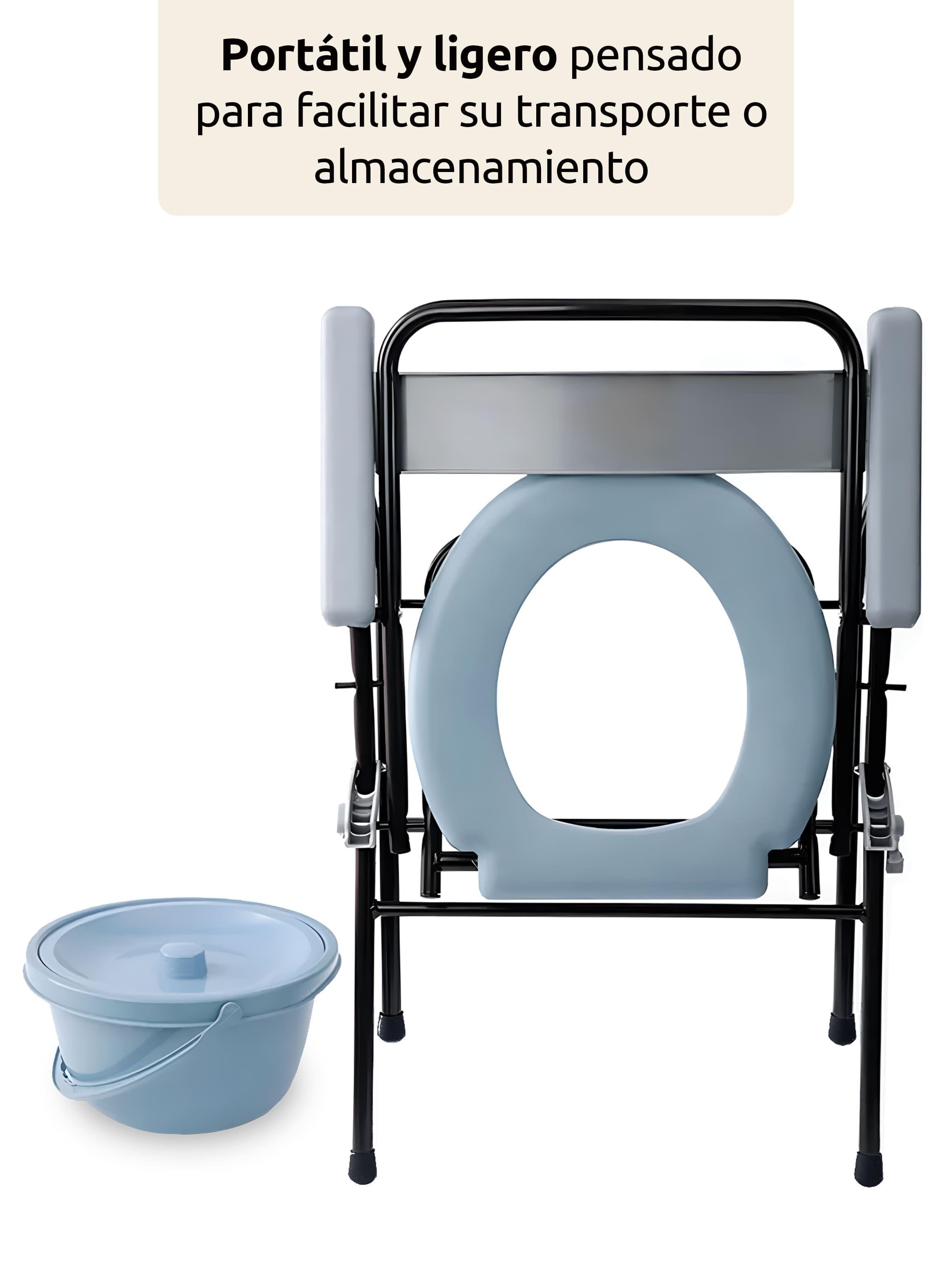 Silla Baño Portátil Ducha Plegable Para Adulto-4
