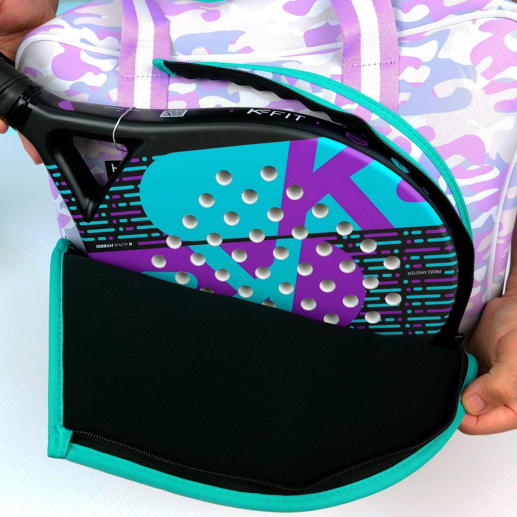 Bolso de Padel Zowie Morado-7