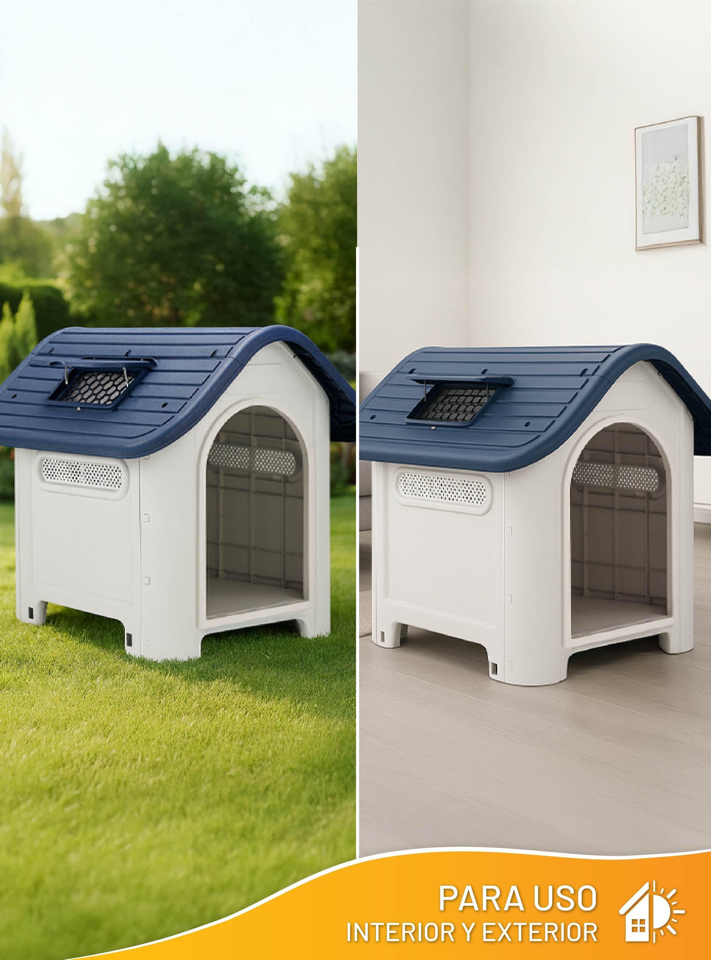 Casa de perro mascota skylight 75x59x66 M-4