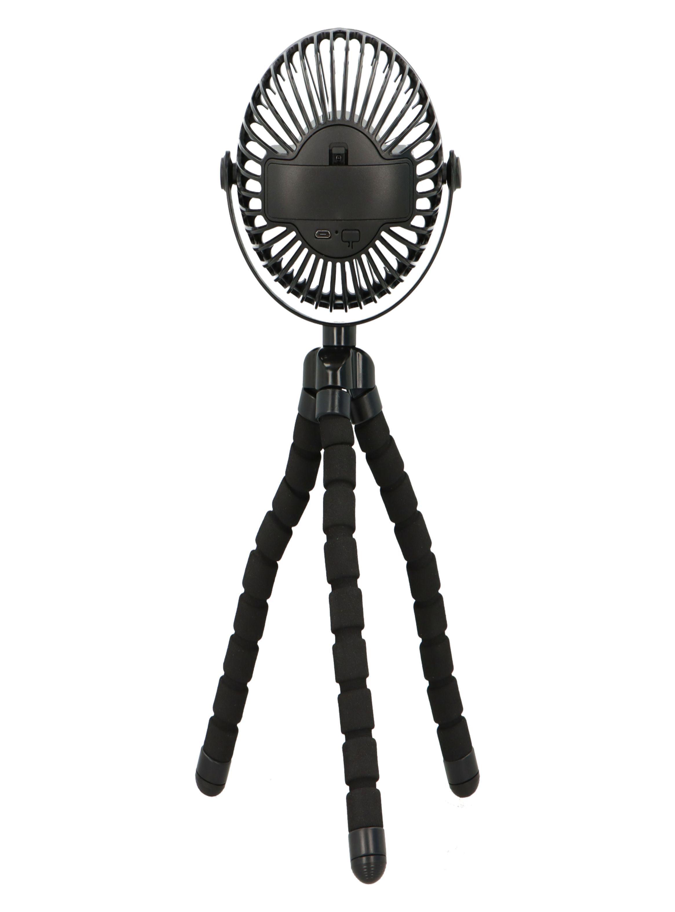 Ventilador Portátil Usb Con Base Trípode-2