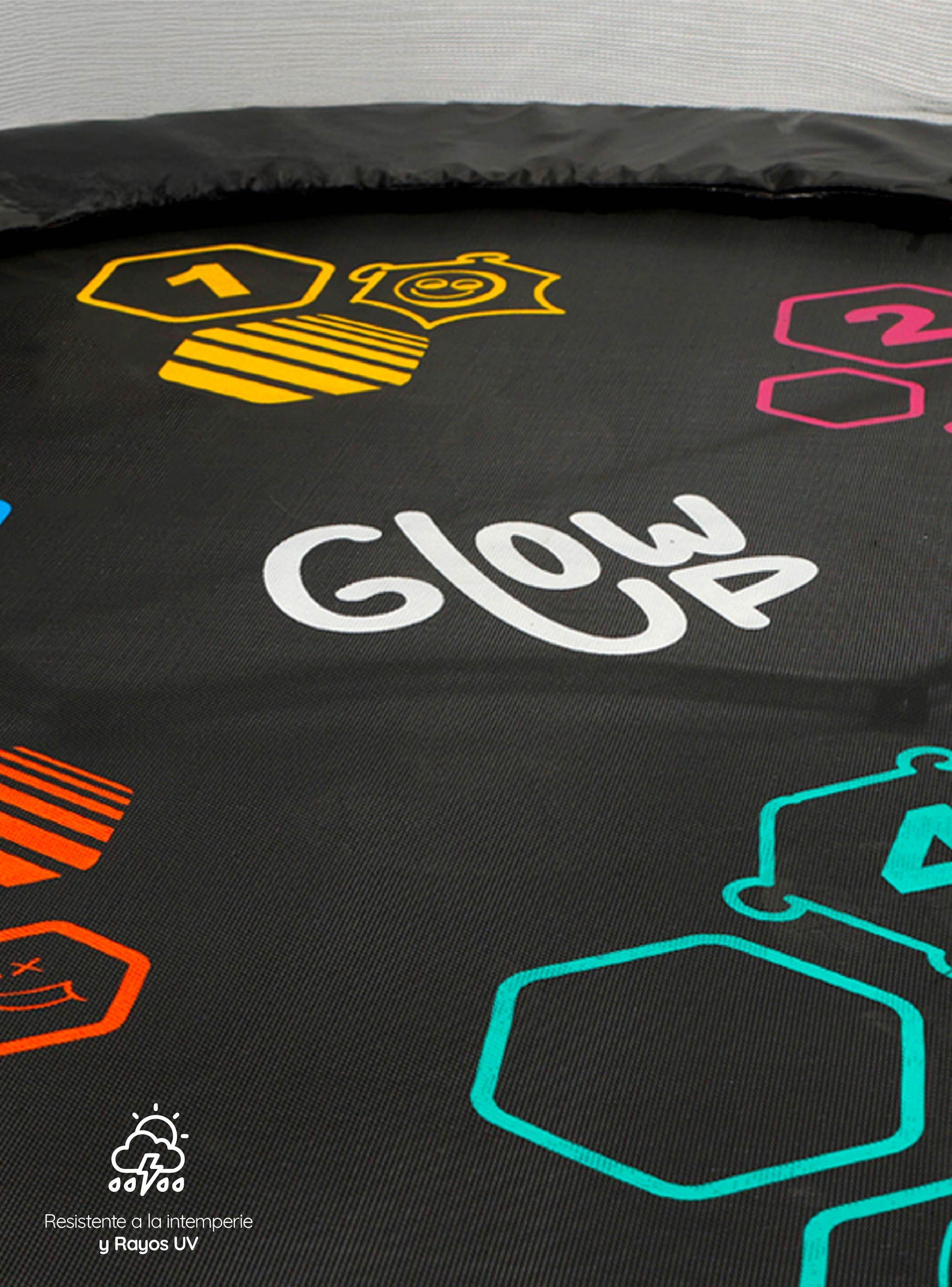 Cama elástica 6ft 183mt edición ltda con Juegos agua GlowUp-3