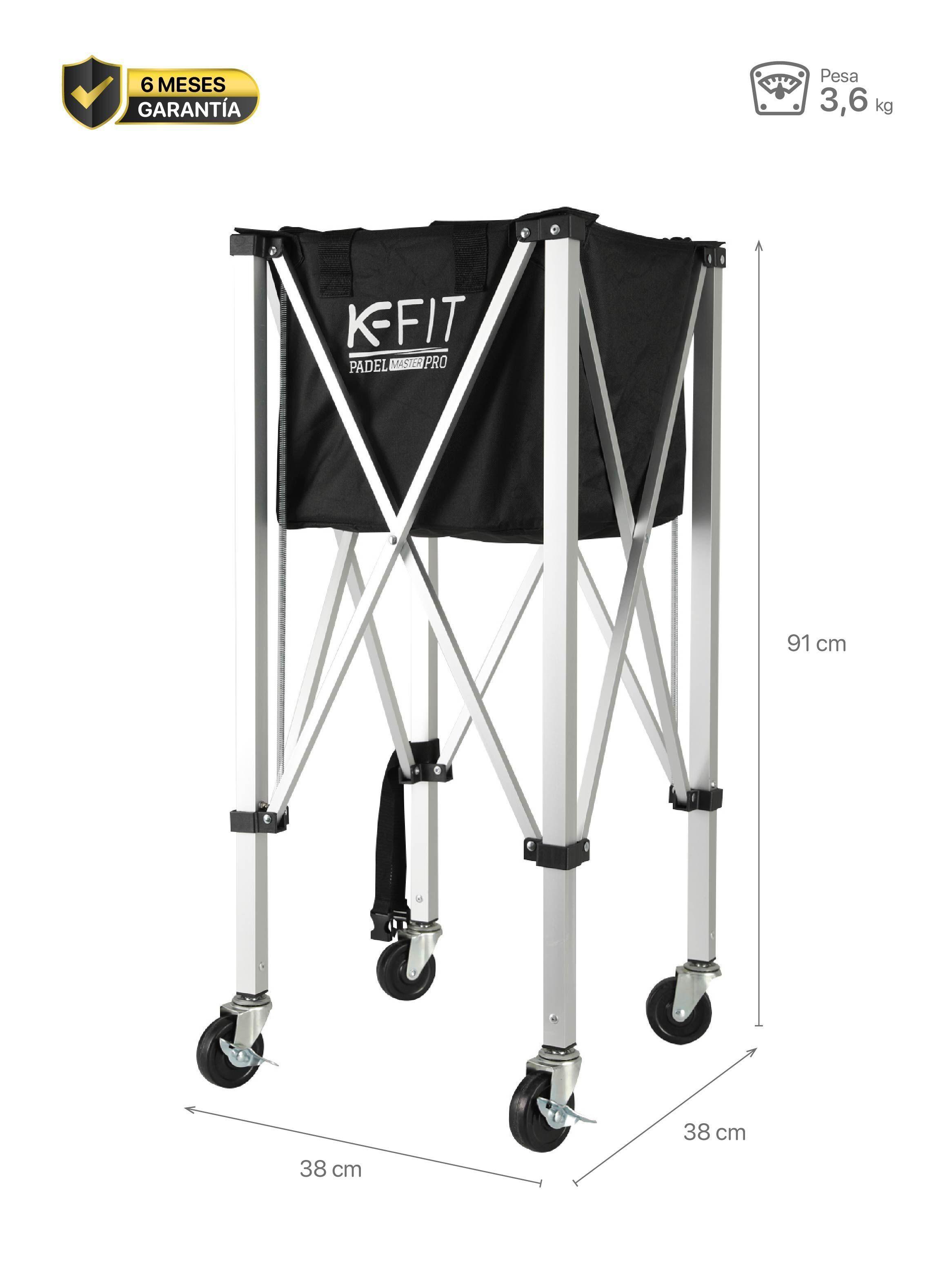 Canasto Plegable Pelotas De Pádel K-FIT-1