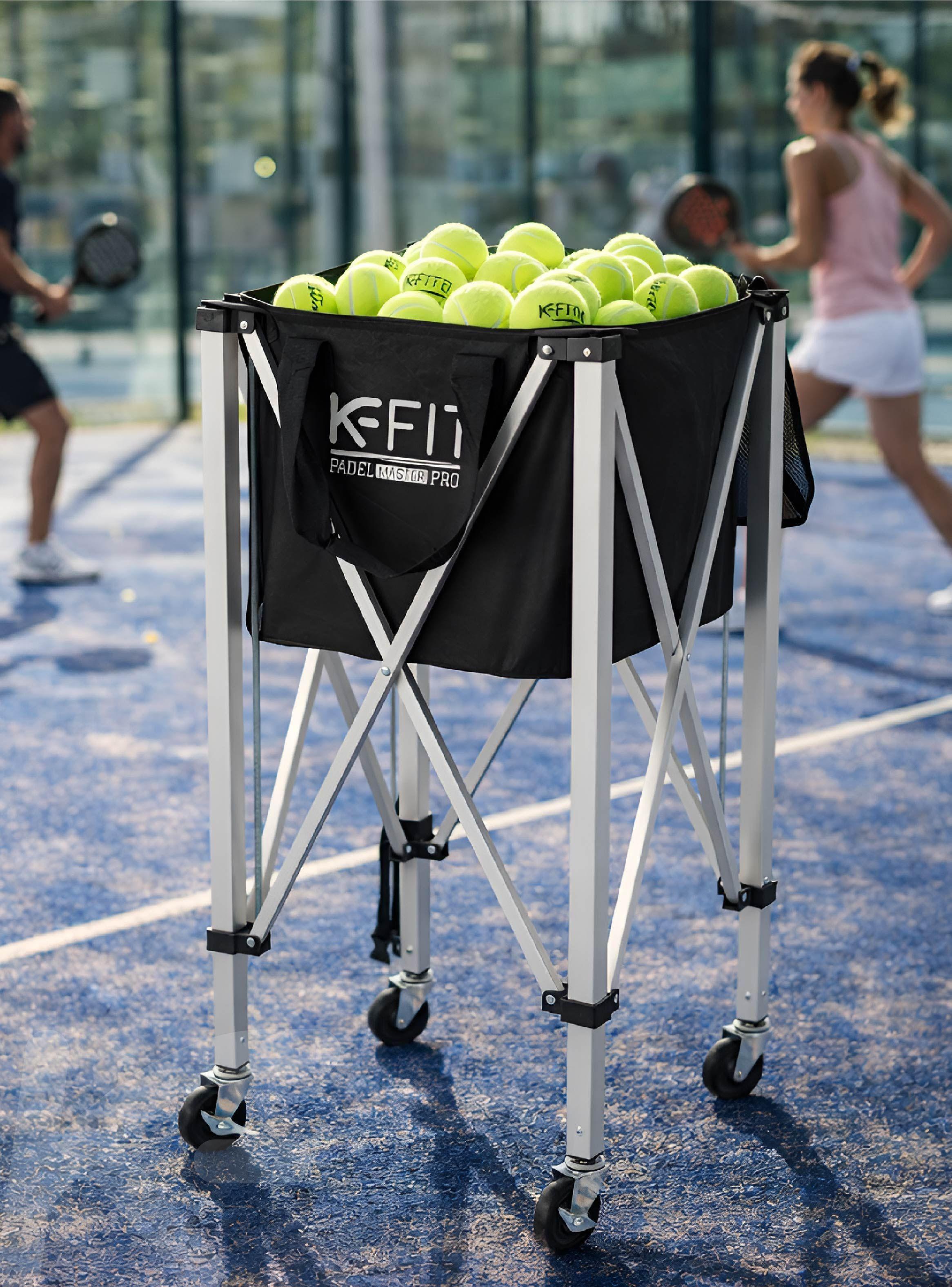 Canasto Plegable Pelotas De Pádel K-FIT-5