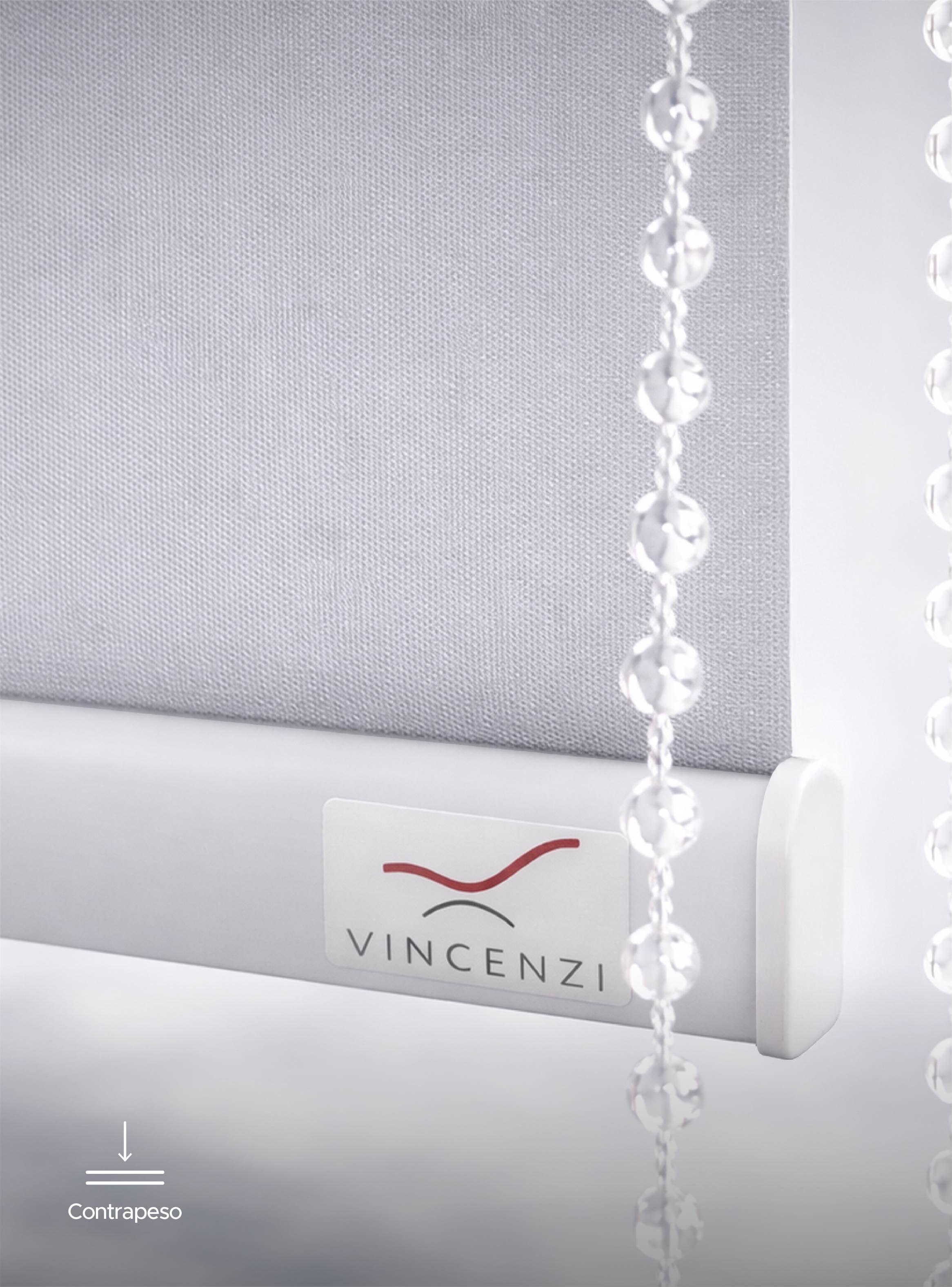 Cortina Roller Blackout Gris 140x230cm-2