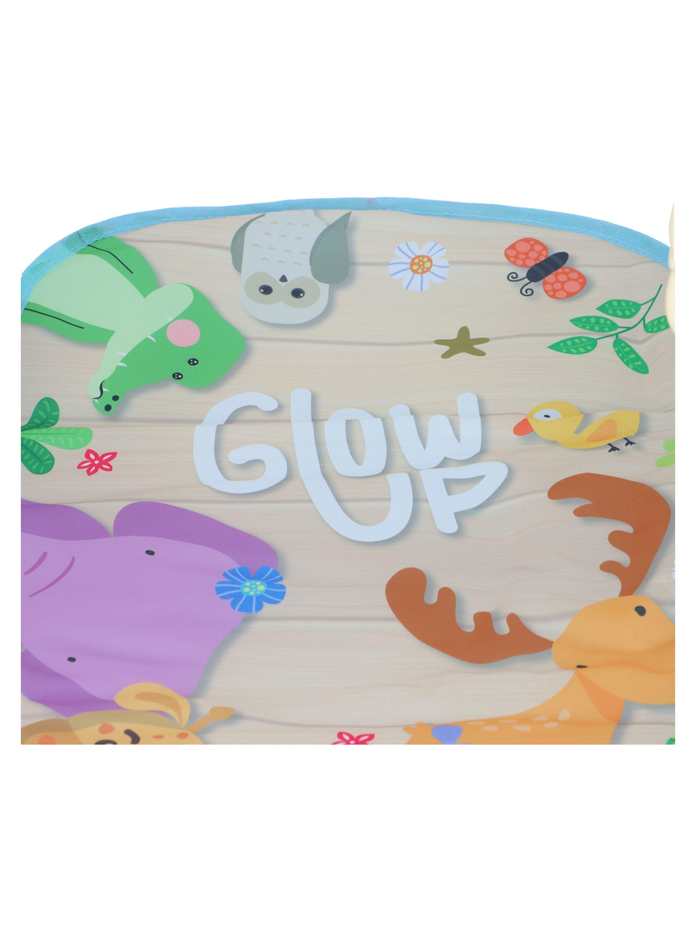 Gimnasio Con Piano Alfombra Para Bebe Celeste-7