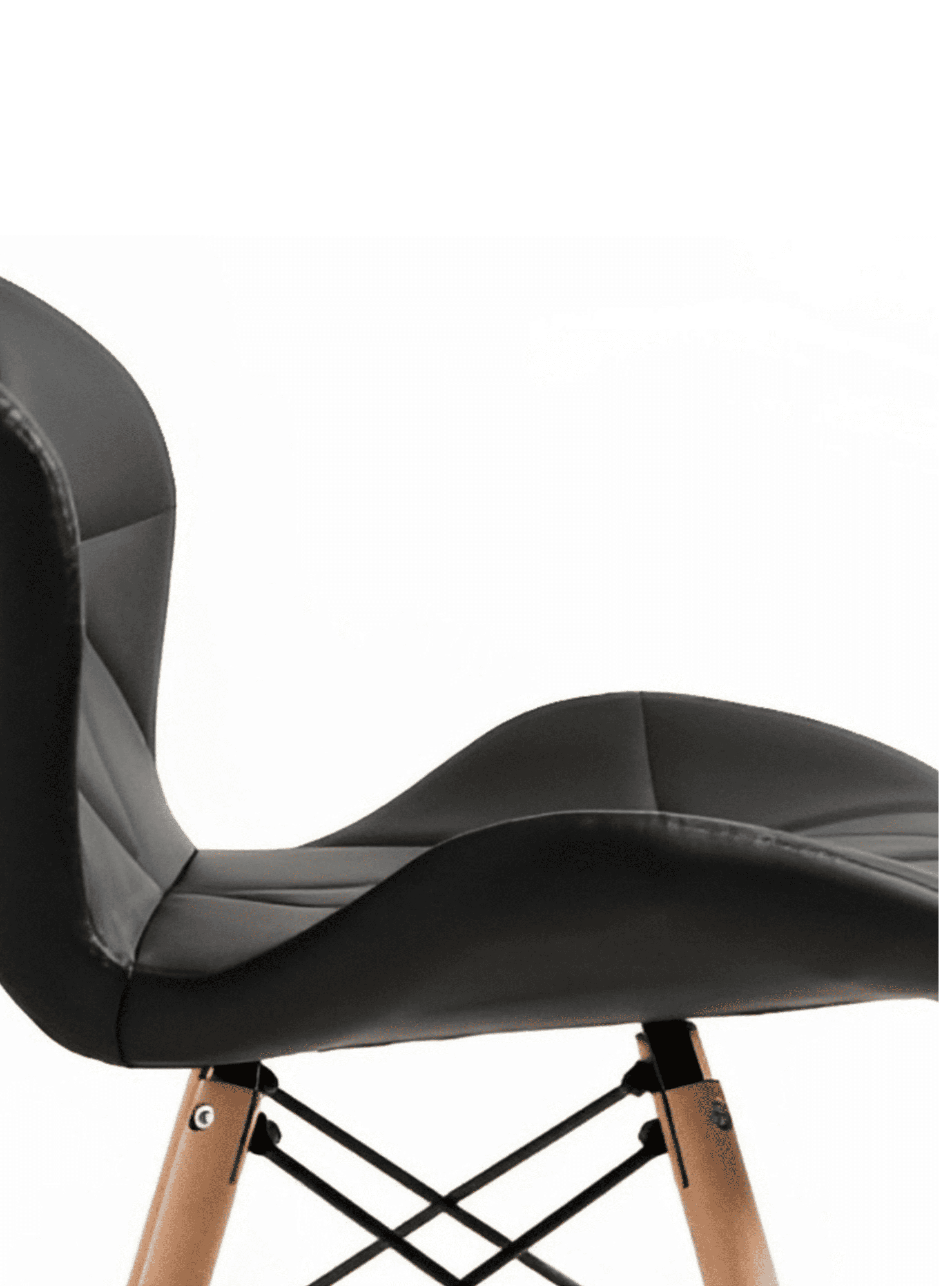 Pack 2 Sillas Comedor Eames Butterfly Negras Vincenzi-3