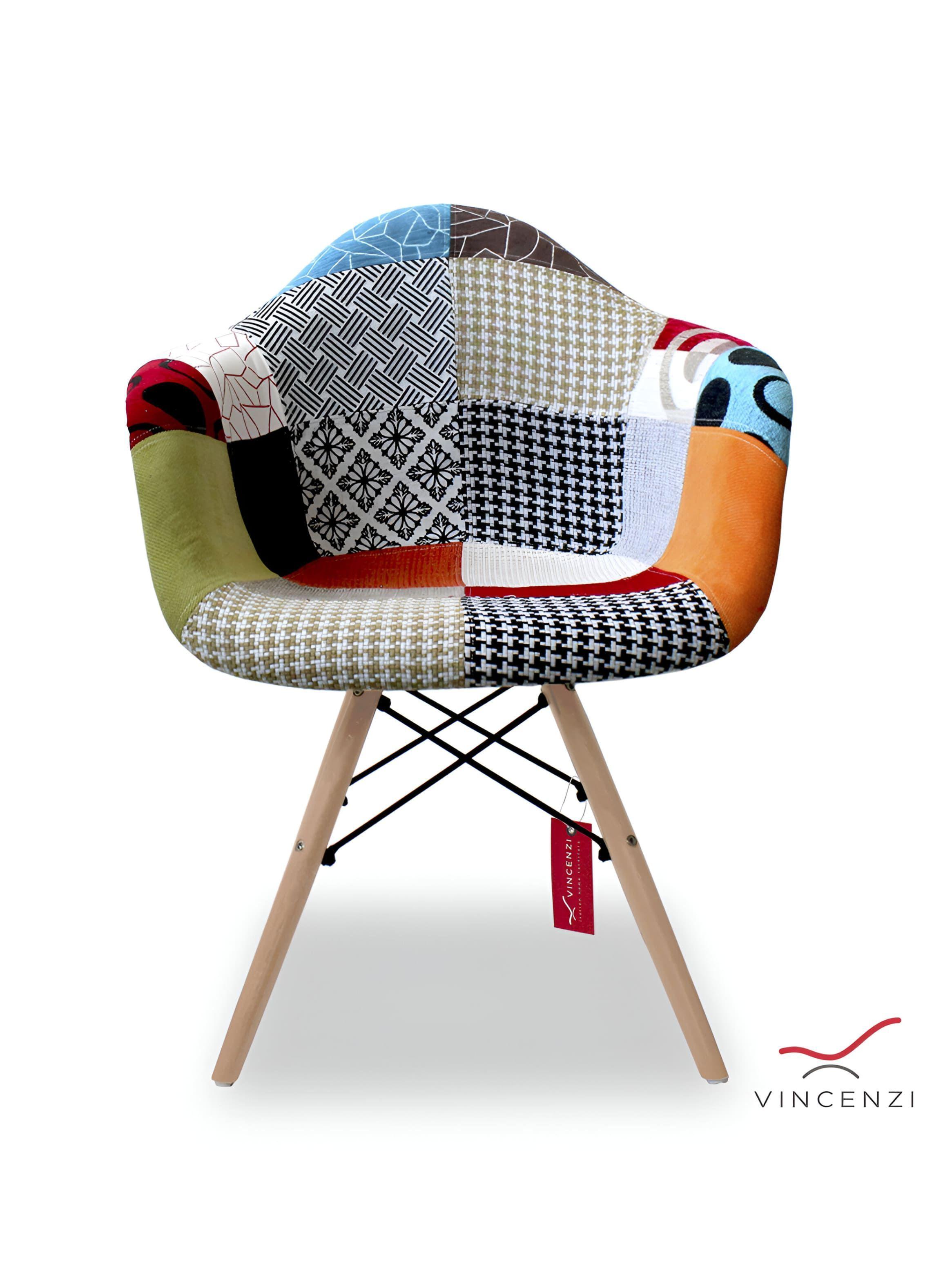 Pack 2 Sillas Comedor Poltronas Eames Delhi Vincenzi-2