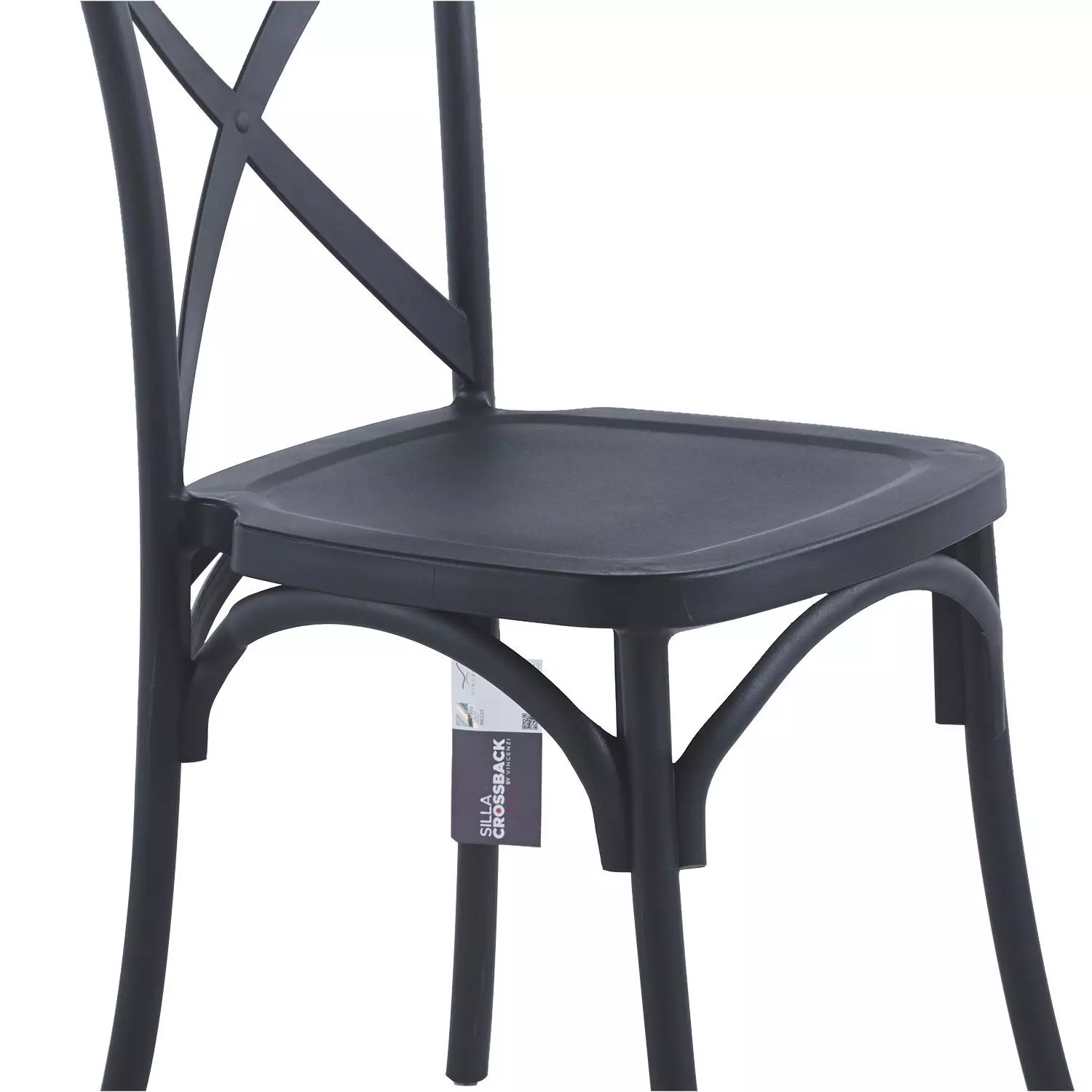 Silla Crossback Negra-6
