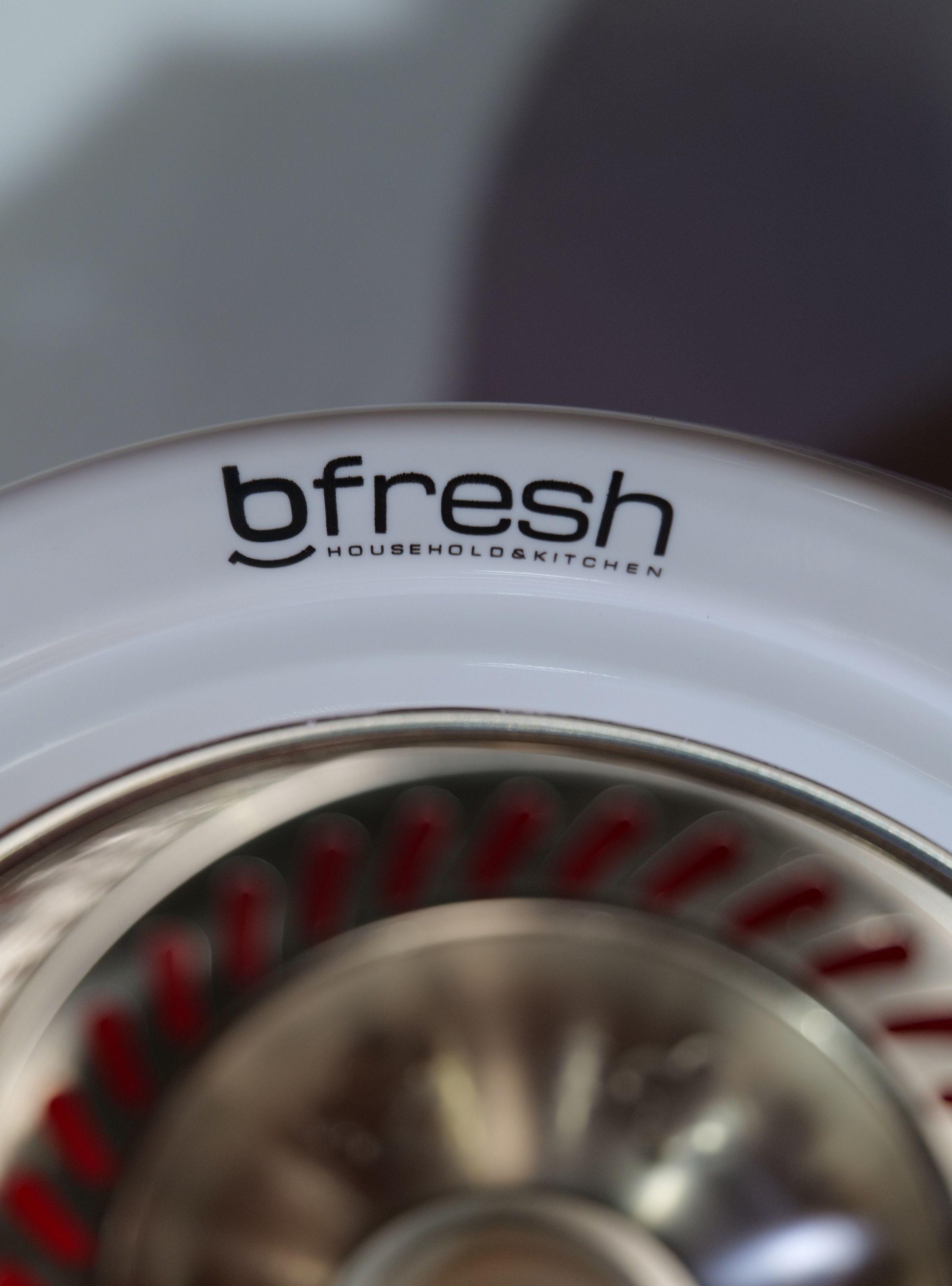 Mopa Giratoria 360° y Balde con interior de Acero Inox Bfresh-3