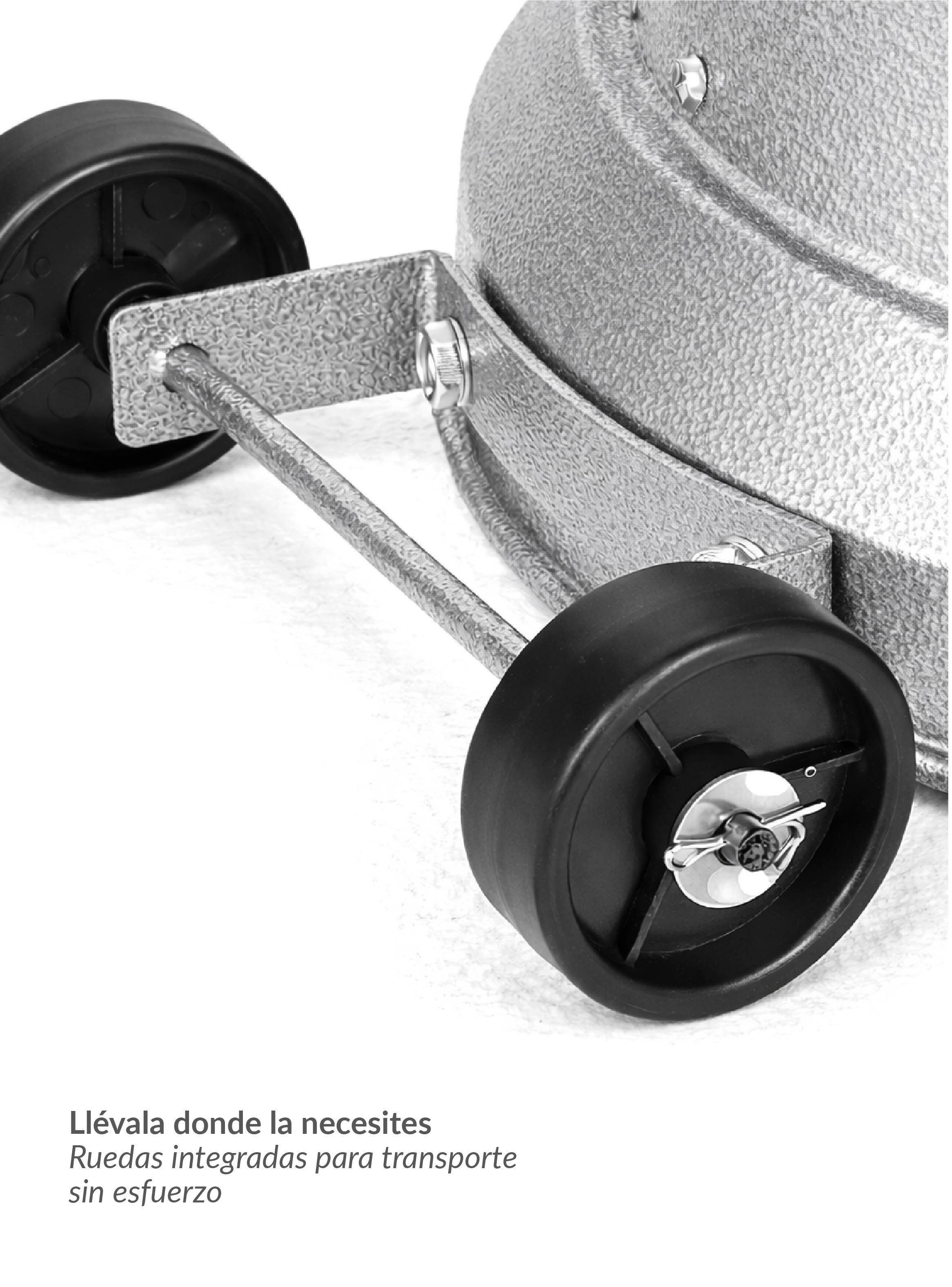 Estufa De Patio Baja Plateada a Gas de 11kg Terrazas Interior Exterior Bfresh-4