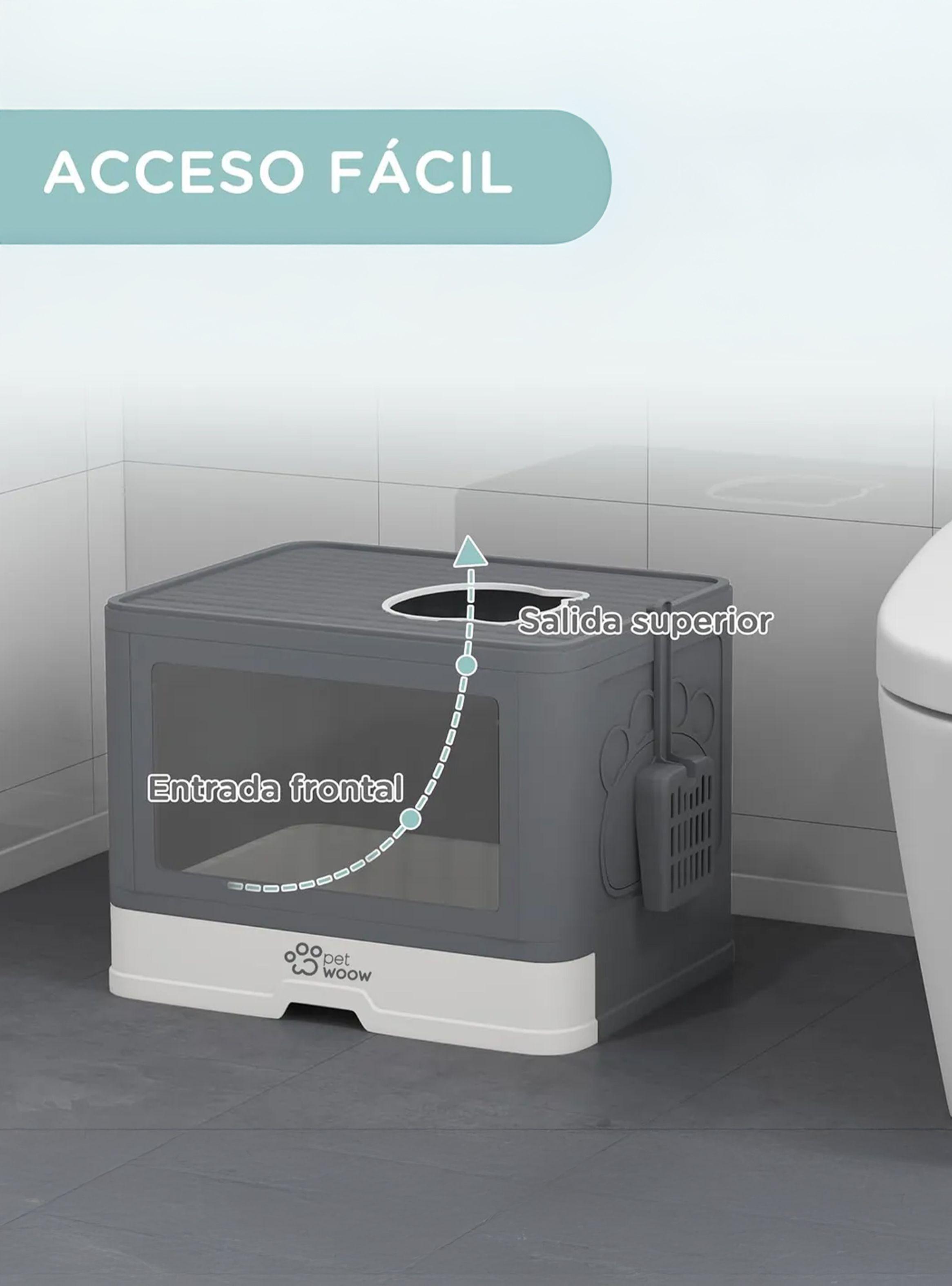 Arenero Gatos Cuadrado 48x36x38 Petwoow-5