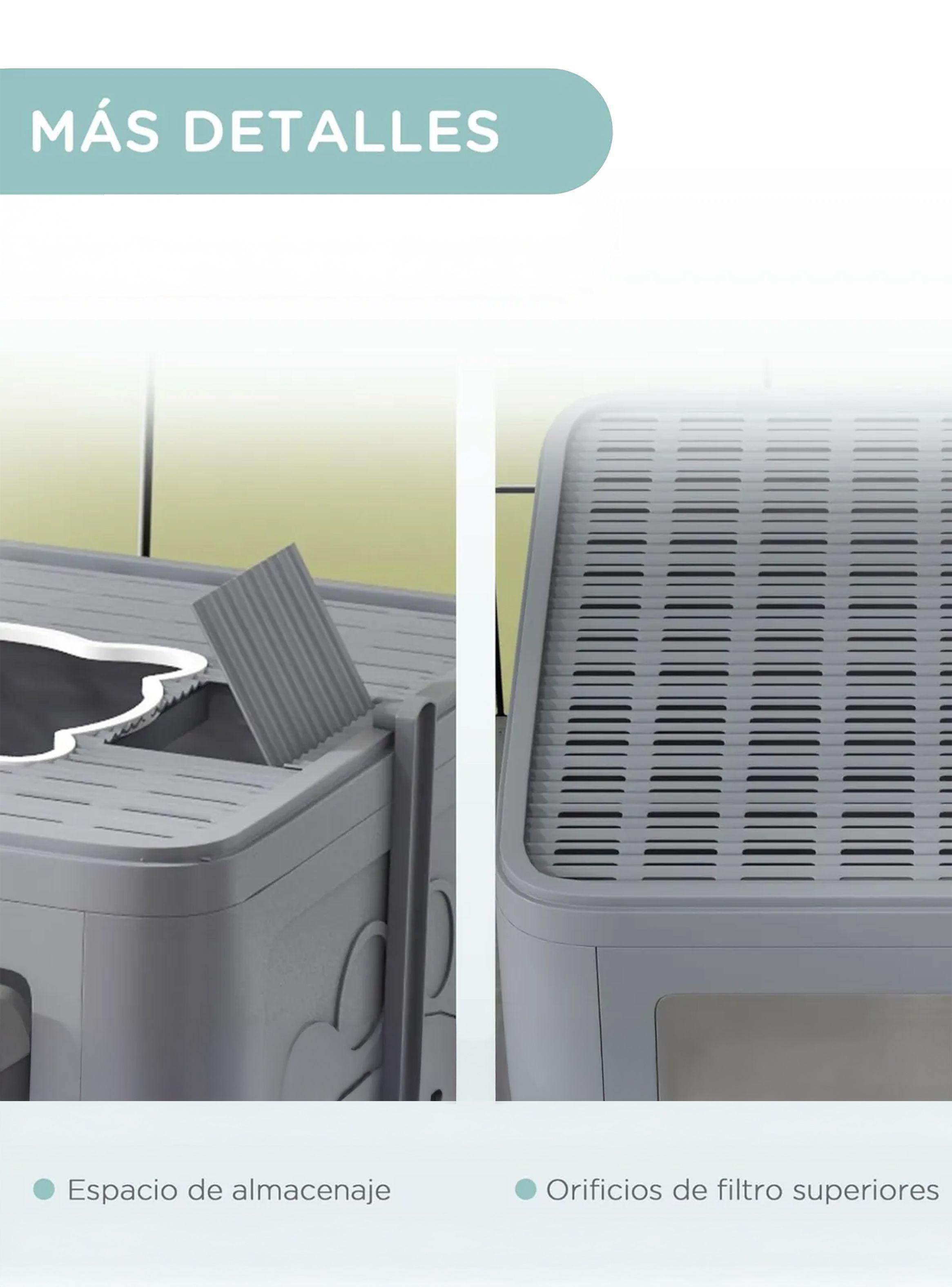 Arenero Gatos Cuadrado 48x36x38 Petwoow-2