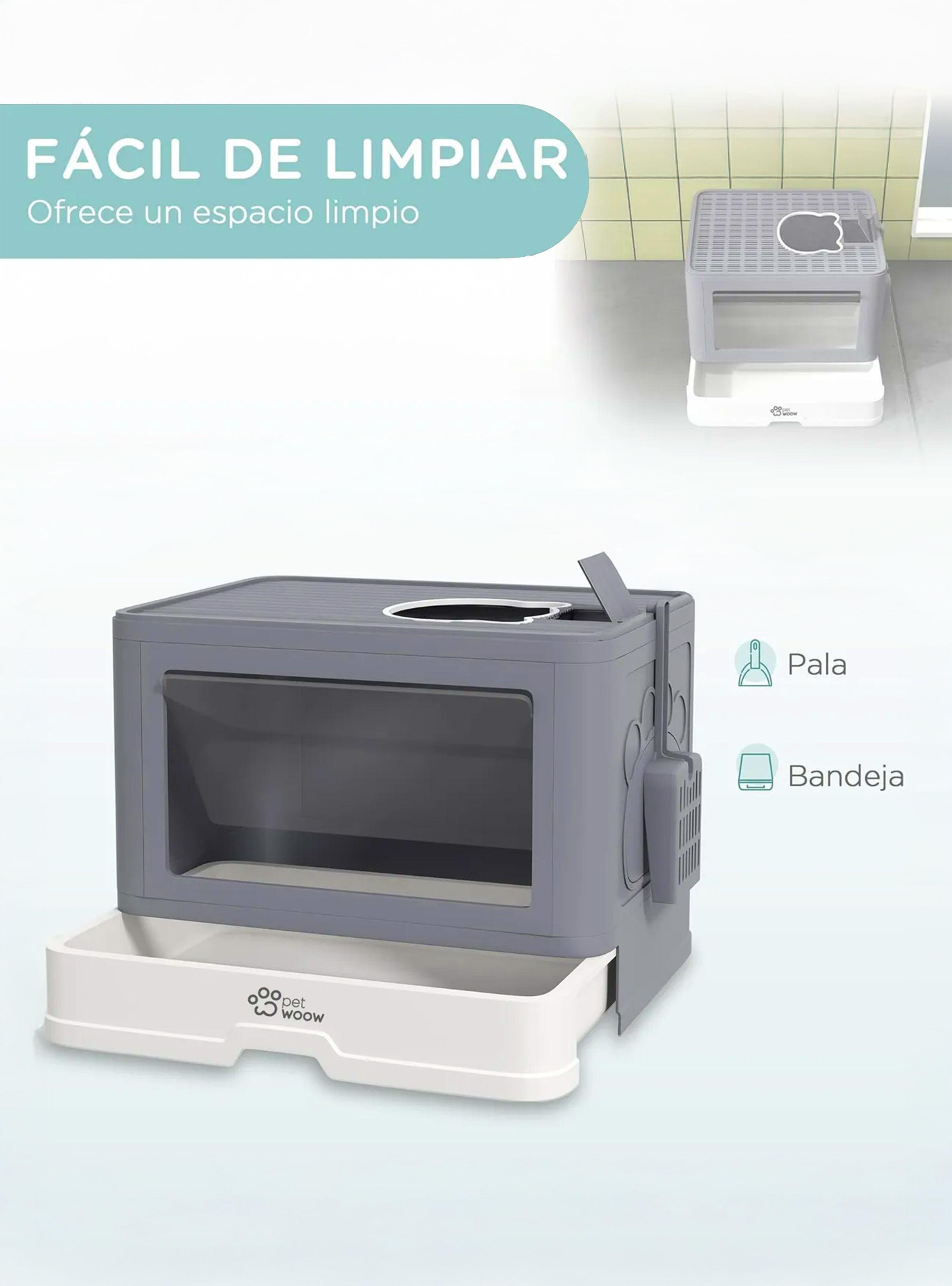 Arenero Gatos Cuadrado 48x36x38 Petwoow-4