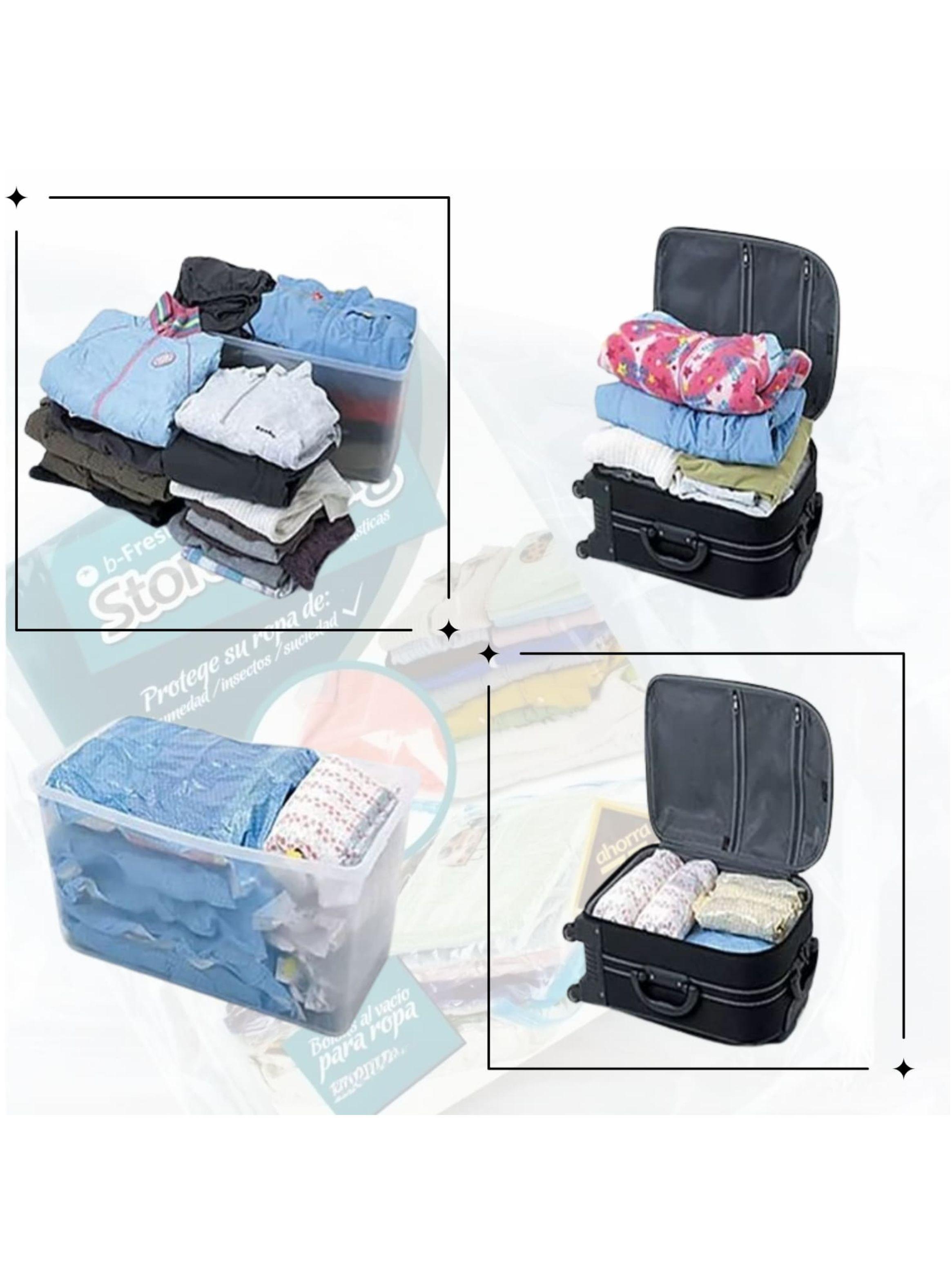 10 Bolsas Vacío Ropa Space Bags Grande 100x70cm-6