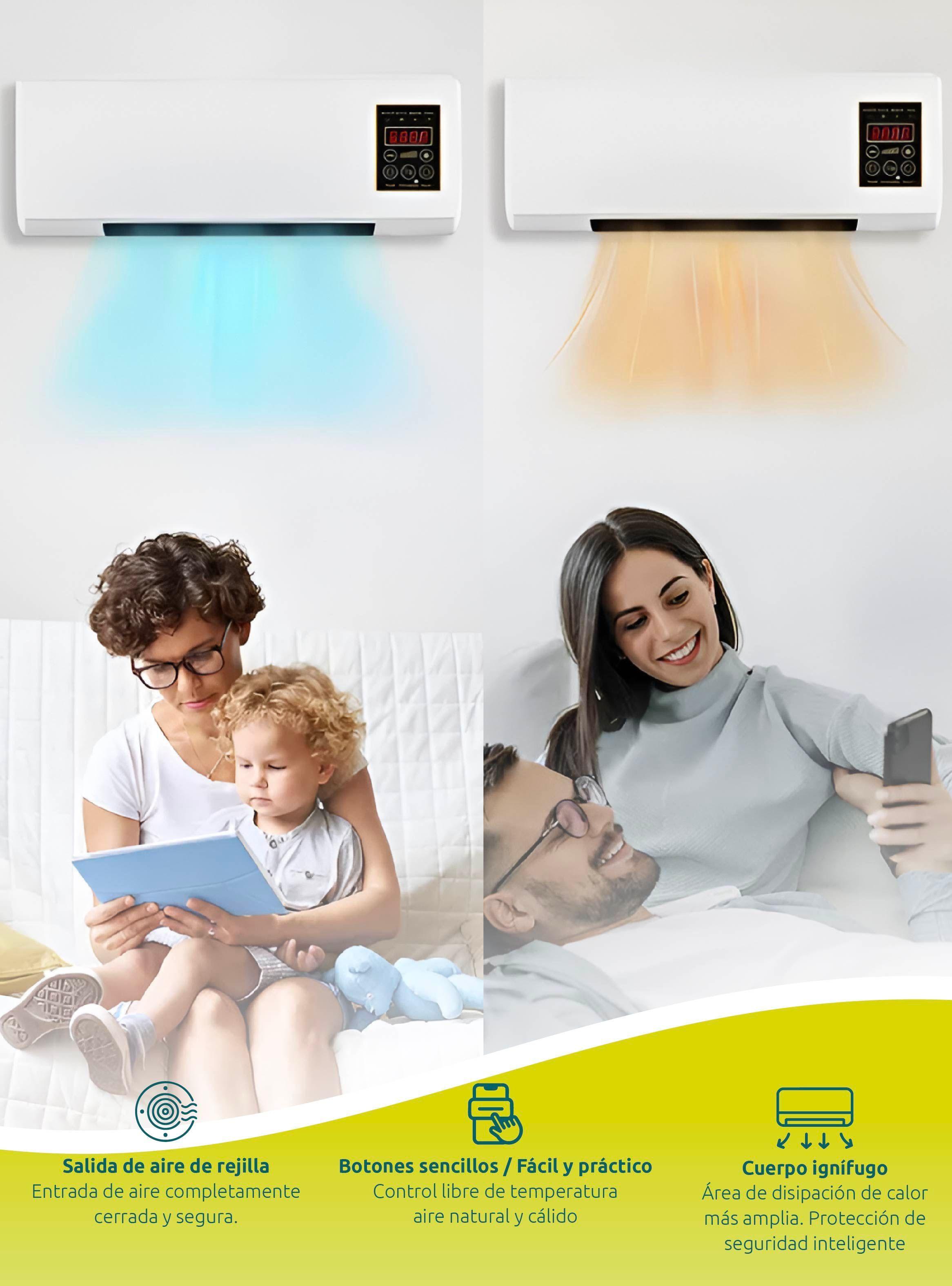 Ventilador Y Secador De Ropa De Pared 2 En 1 Blanco Rebajas-5