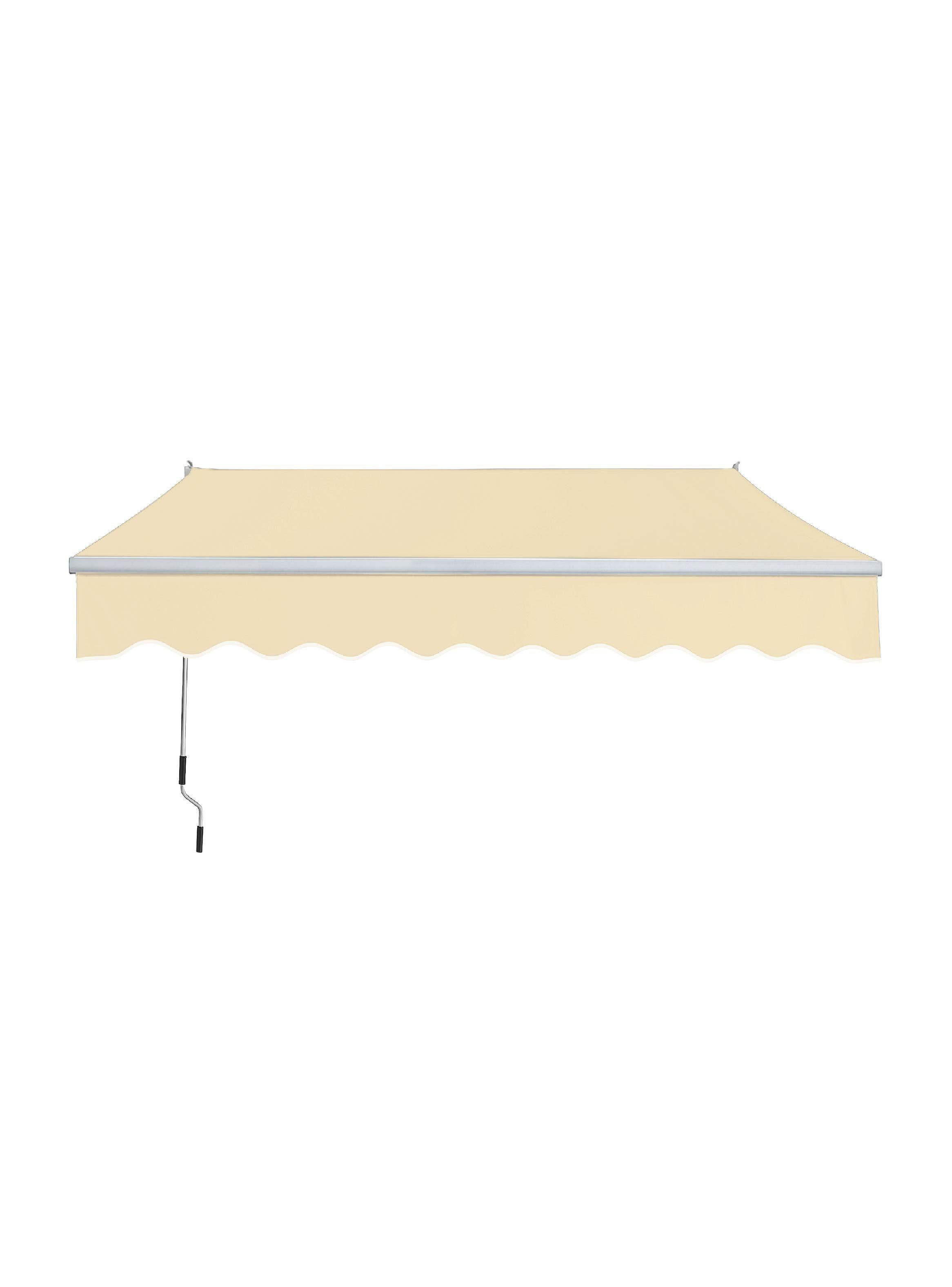 Toldo con brazo retractil Terrazas 2x1.5 Mts Beige-0