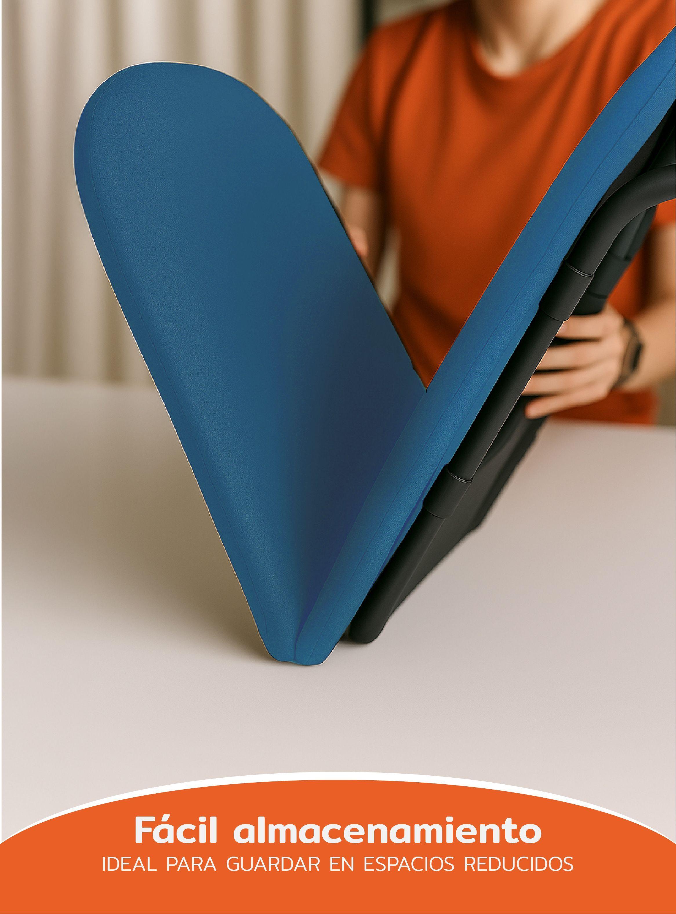 Tabla de planchar de mesa plegable comparta y portátil Azul Homeclaf-4