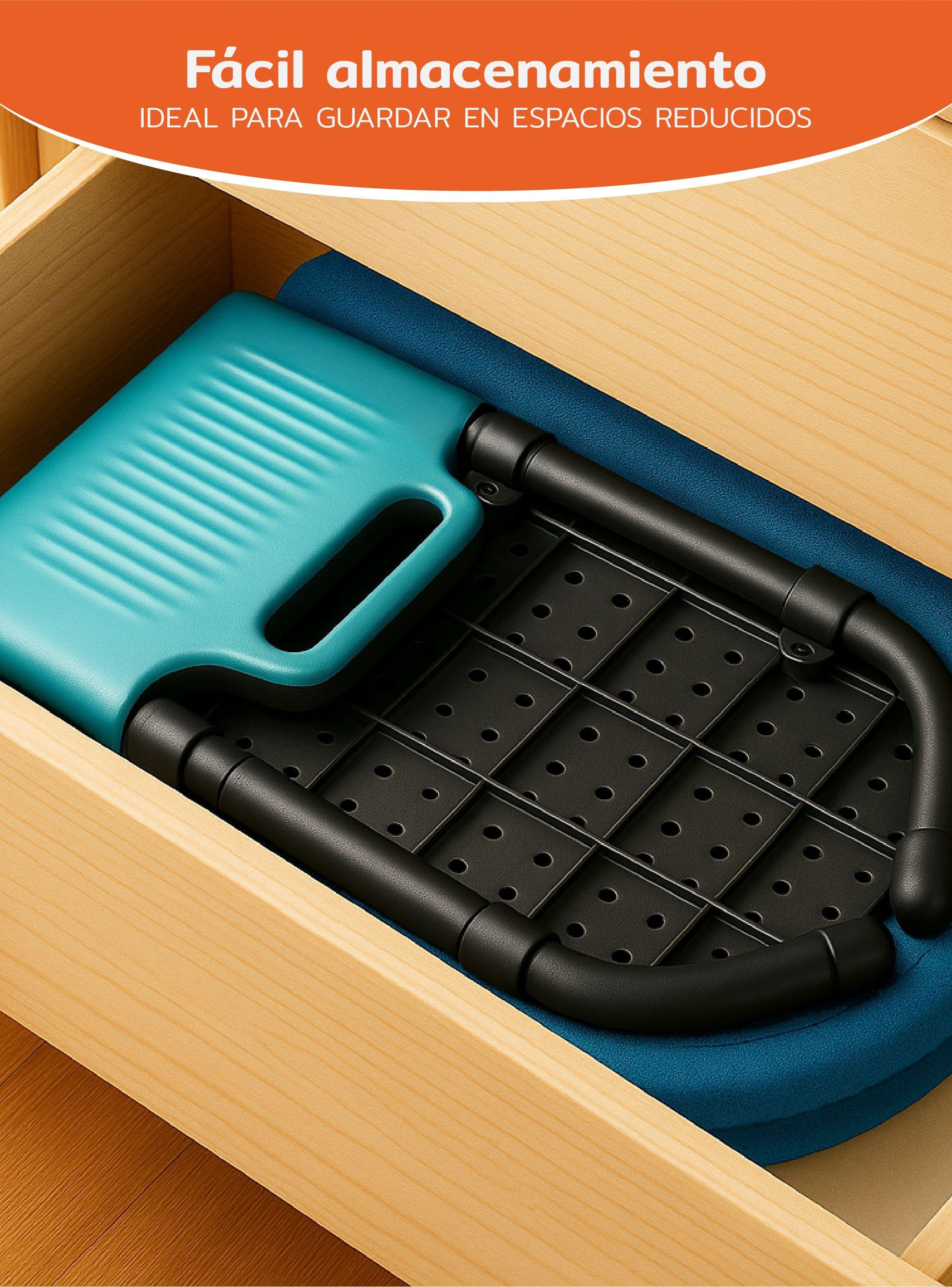 Tabla de planchar de mesa plegable comparta y portátil Azul Homeclaf-7