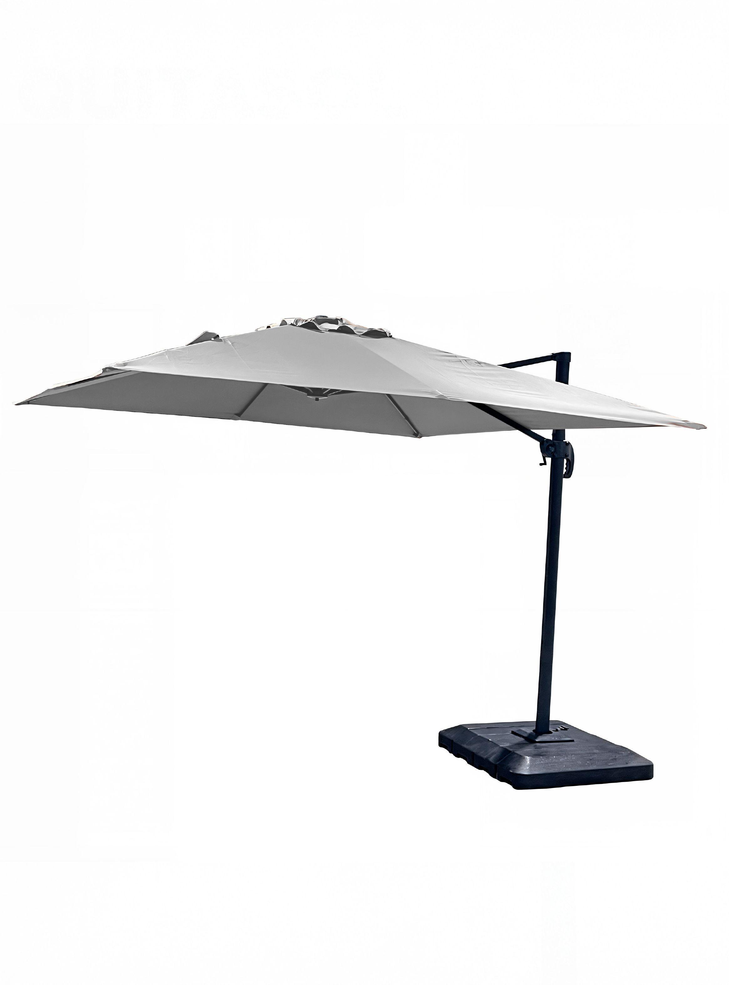Quitasol para terraza Lateral Gris 360 Vincenzi-5