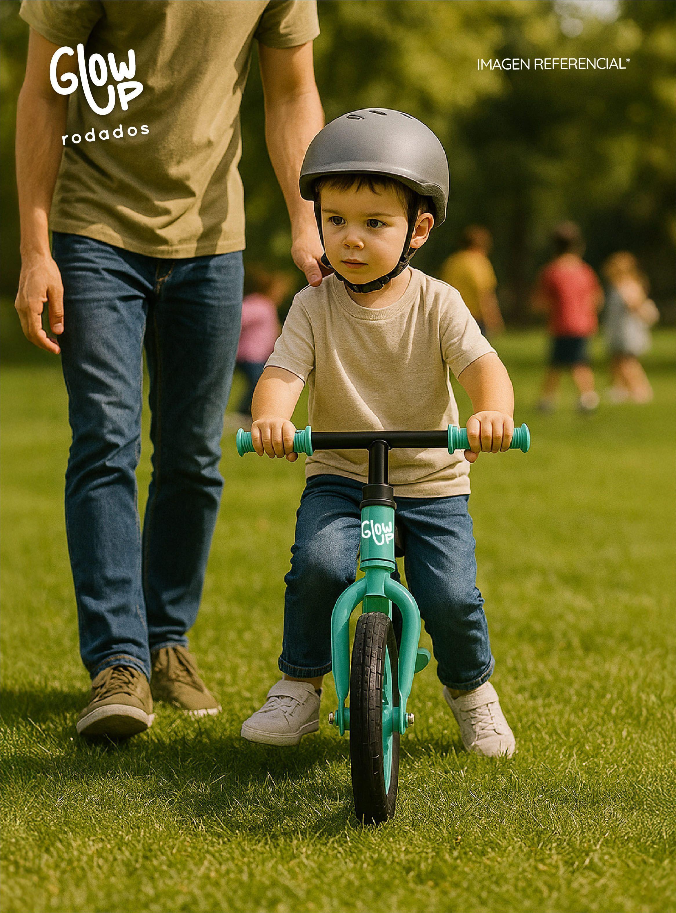 Bicicleta De Equilibrio Infantil Lucio Azul Glowup-4