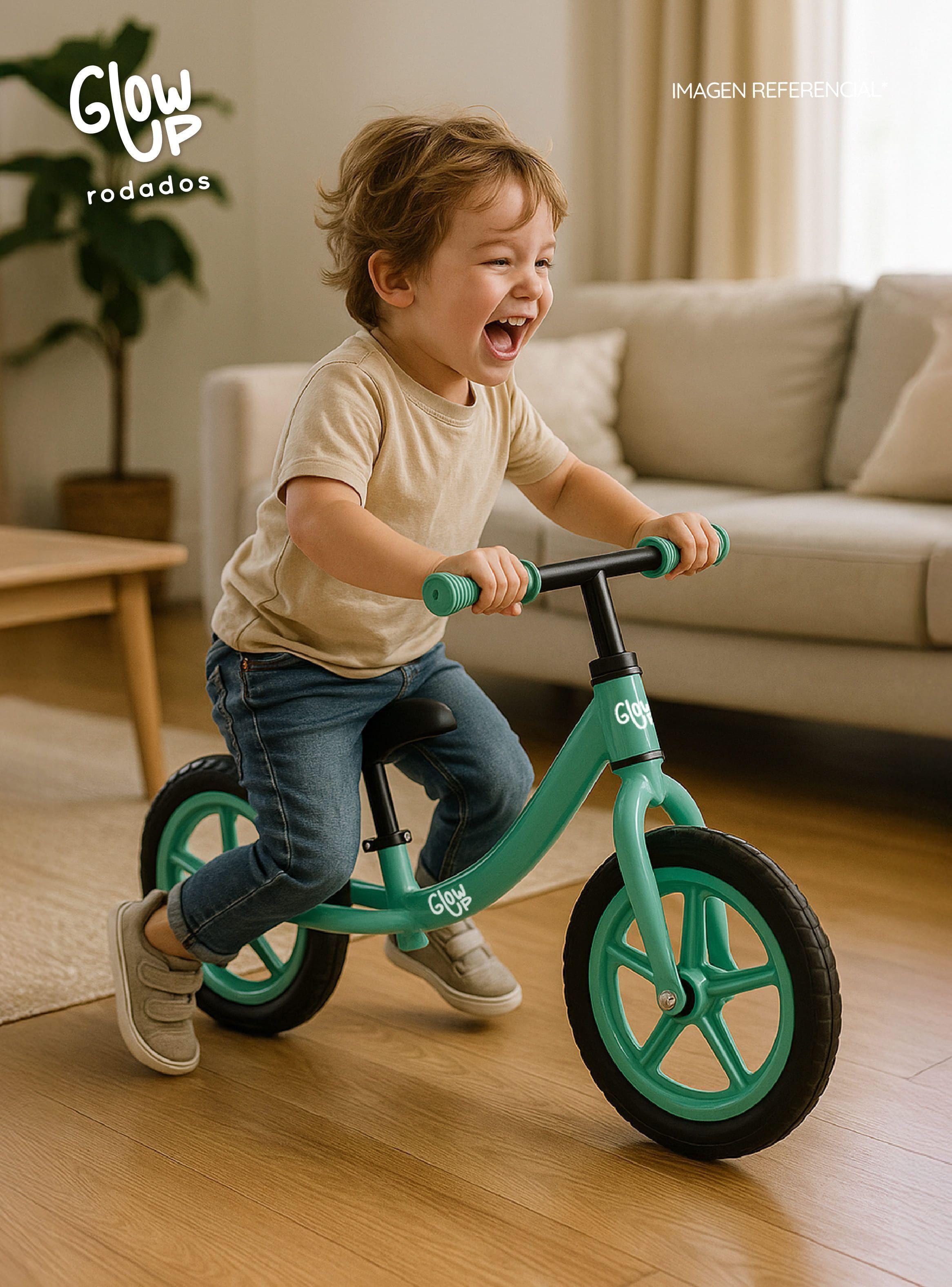 Bicicleta De Equilibrio Infantil Lucio Azul Glowup-6