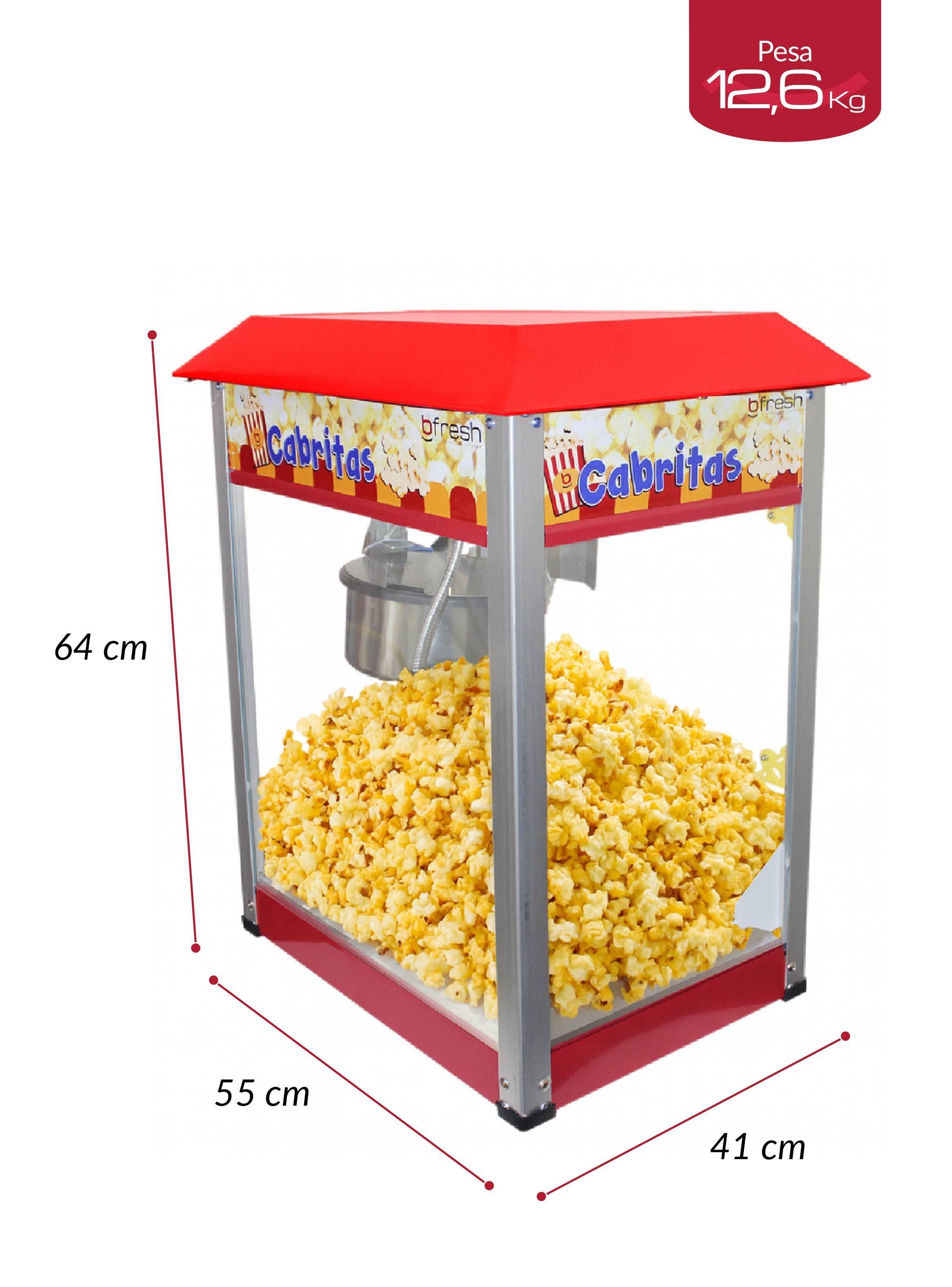 Máquina De Cabritas PopCorn Profesional 8oz Bfresh-1