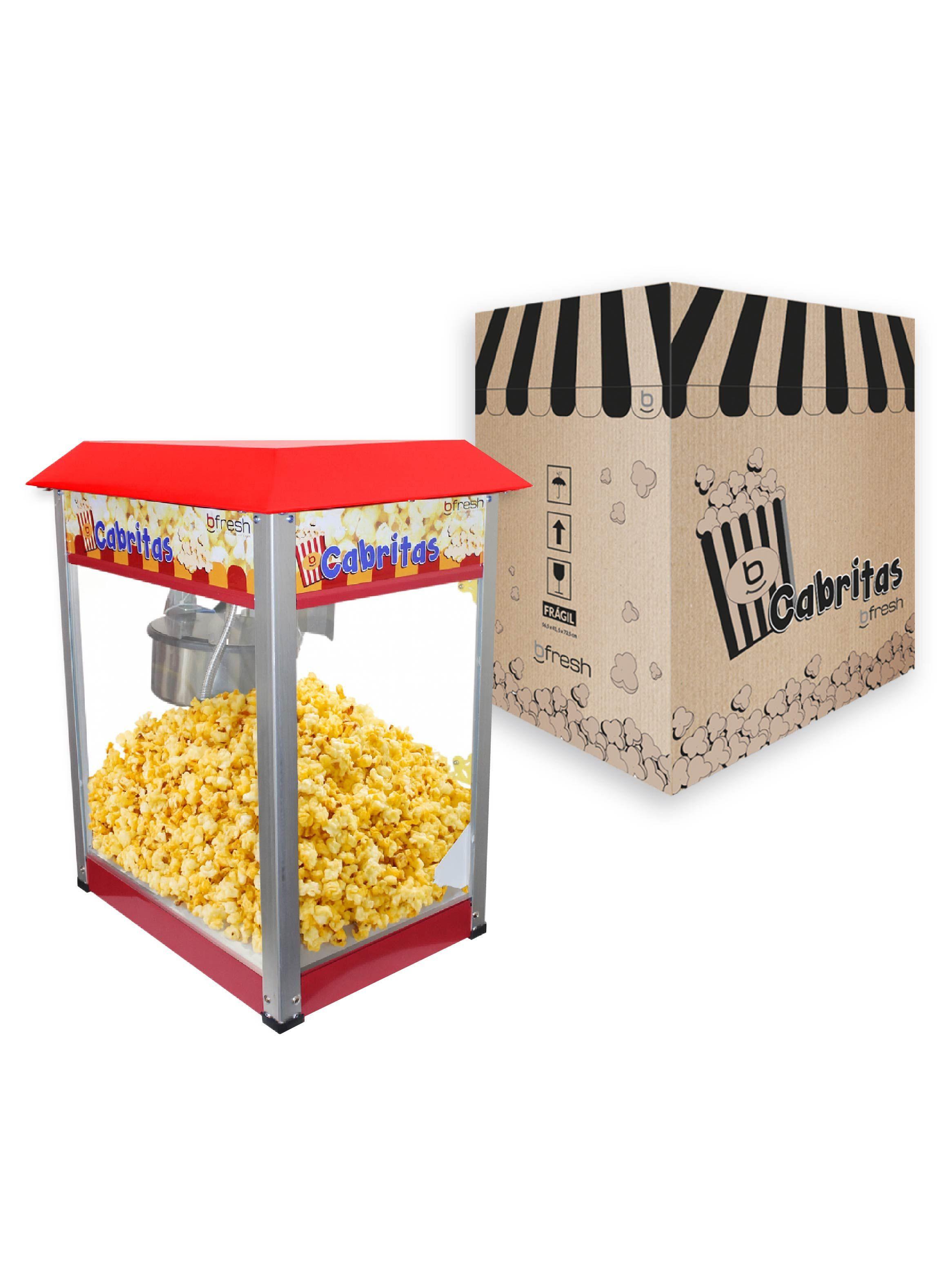 Máquina De Cabritas PopCorn Profesional 8oz Bfresh-7