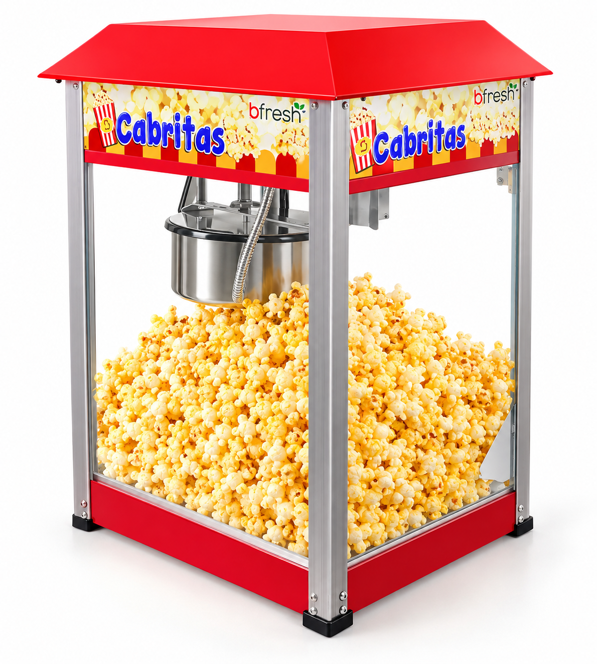 Máquina De Cabritas PopCorn Profesional 8oz Bfresh-0
