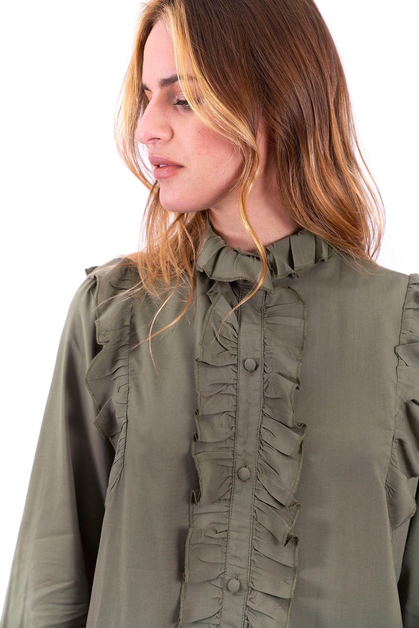 Blusa Split Verde-2