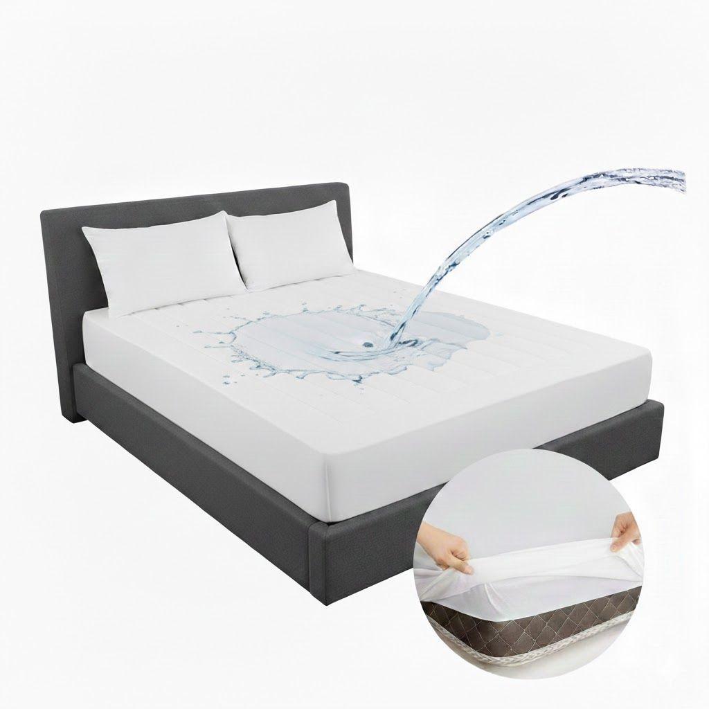 Protector Colchón KING Impermeable Silencioso Extra Suave-0