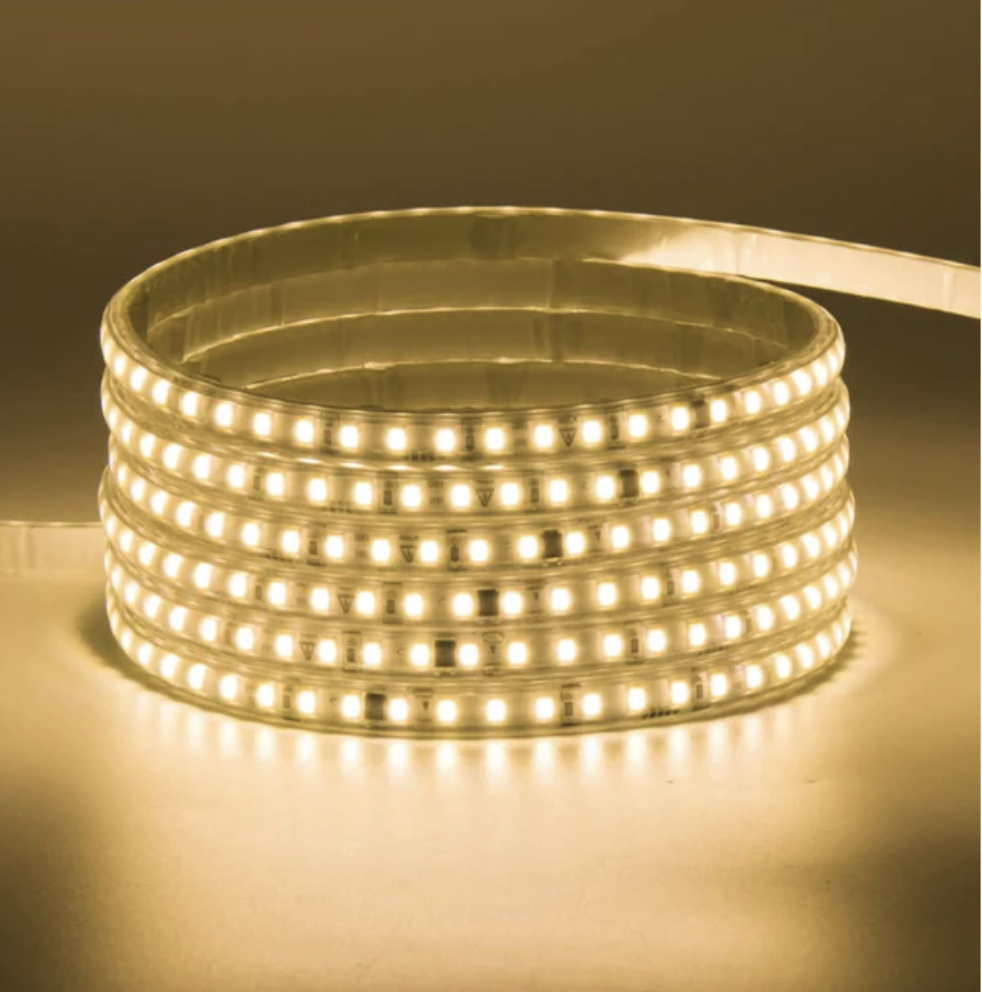 Cinta LED Cálida 3000K SMD 2835 Rollo 100 m con Adhesivo-2