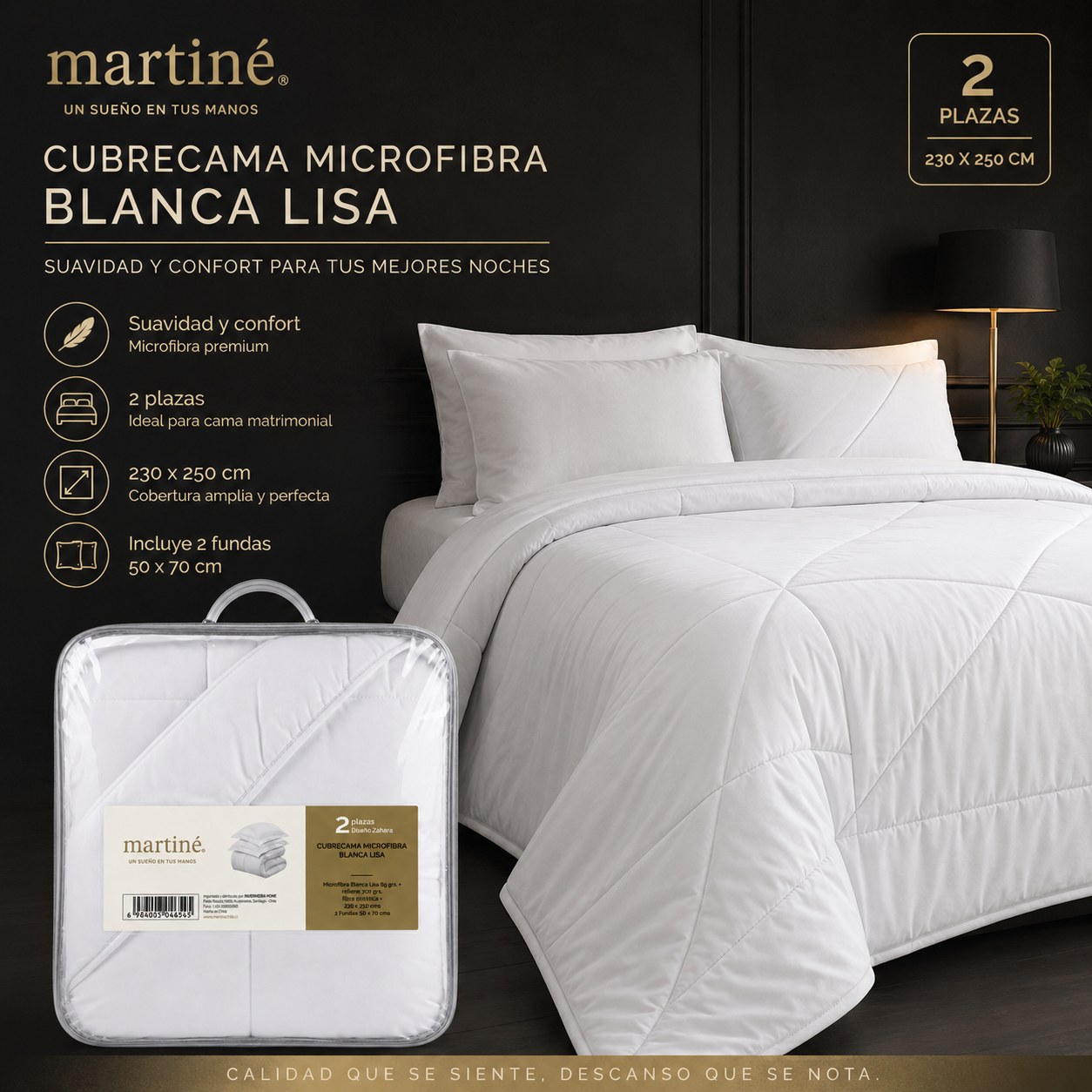 CUBRECAMA MARTINÉ ZAHARA MICROFIBRA 2 PLAZAS-3