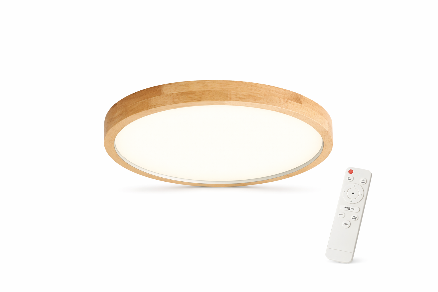 Luminaria de Techo LED Konnergie 72W 400mm Madera Clara-4