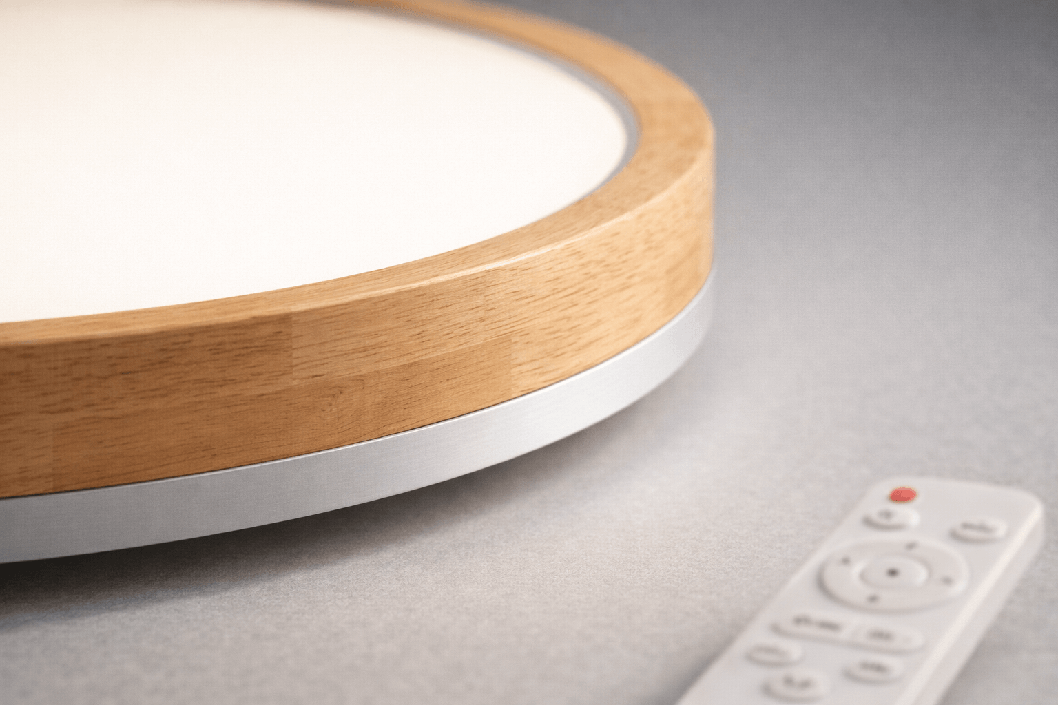 Luminaria de Techo LED Konnergie 72W 400mm Madera Clara-7