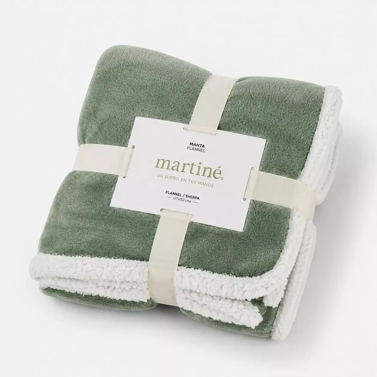 Manta Martiné Textil Hogar Flannel Sherpa-2