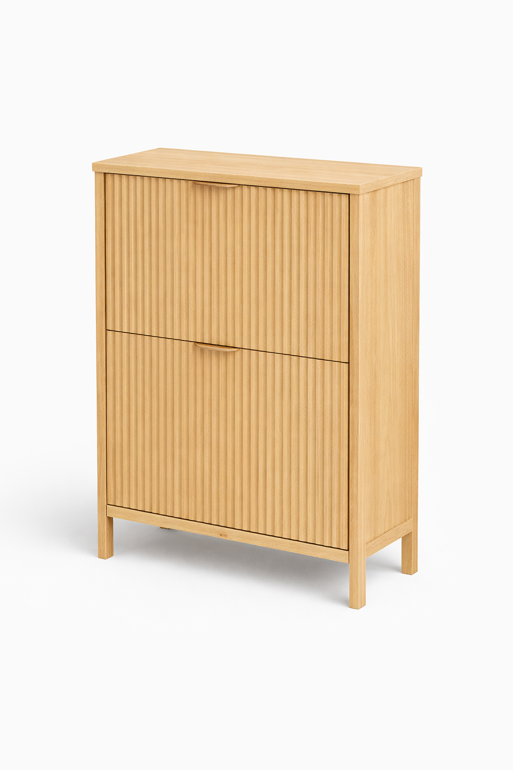 Organizador de Zapatos 60x25x92 cm Madera Clara Sistema Abatible-2