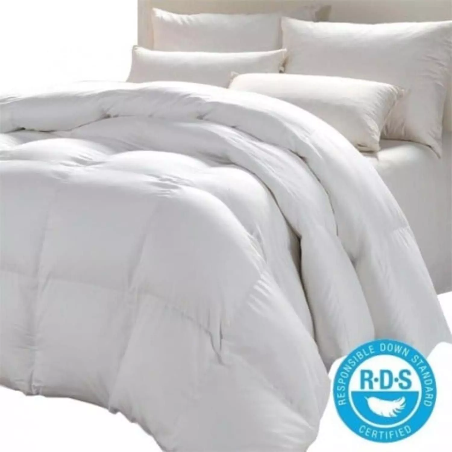 Plumón invierno pluma de ganso 30% pluma pecho certificado 1/5  plazas-0