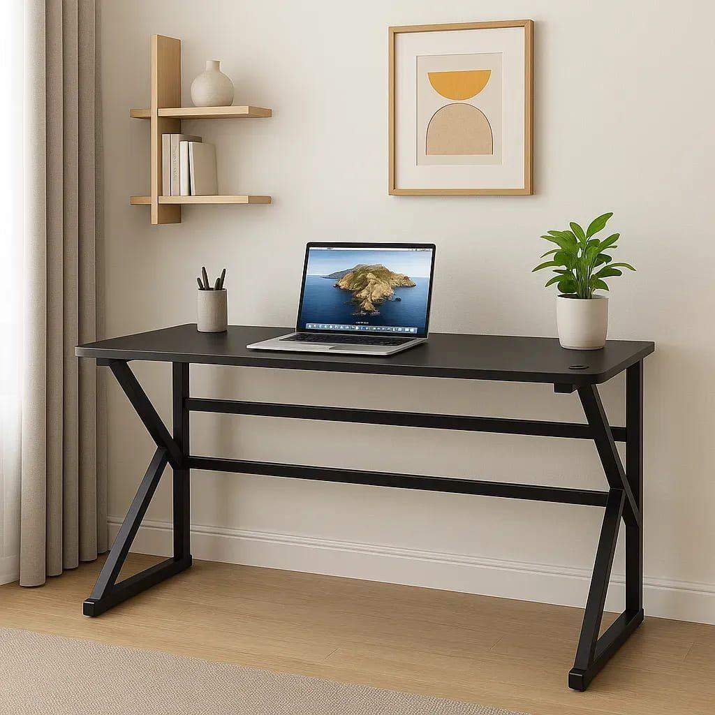 Escritorio Gamer Black Fx Para Pc Amplio Resistente Diseño Negro-3