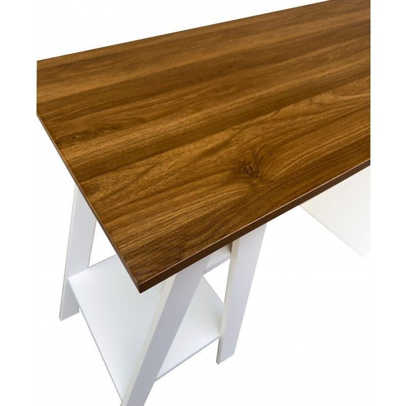 Escritório Moderno Home Office Diseño Minimalista White Blanco-3