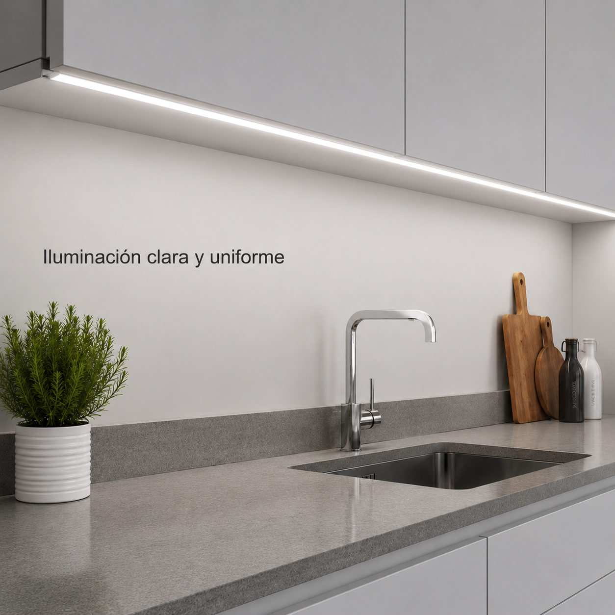 Cinta Neón LED Blanca Fría 100 LED/m Corte Cada Metro-5