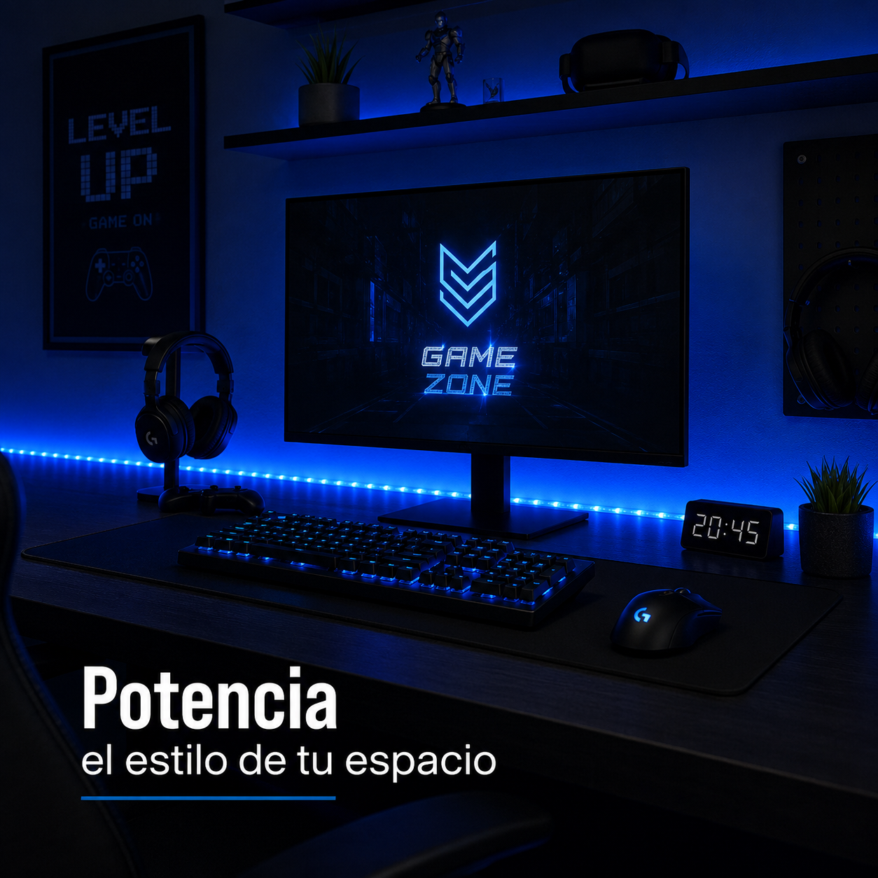 Cinta LED Azul SMD 2835 Rollo 100 m con Adhesivo IP54-4