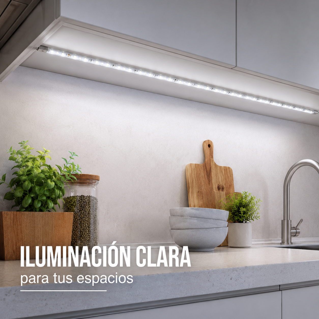 Cinta LED Blanco Frío SMD 2835 con Adhesivo Corte Cada 10 cm-5