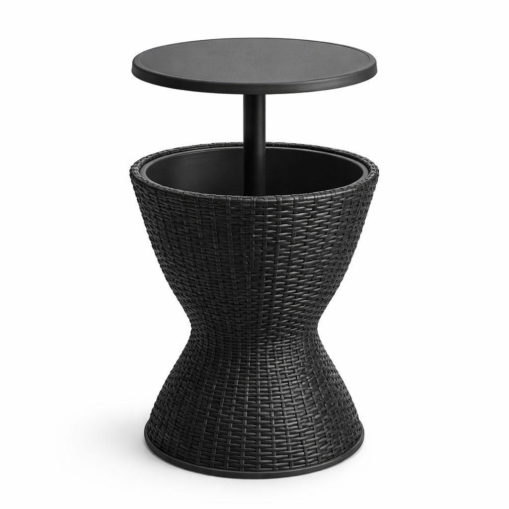 Cooler 2 En 1 Simil Rattan 19 Litros-1