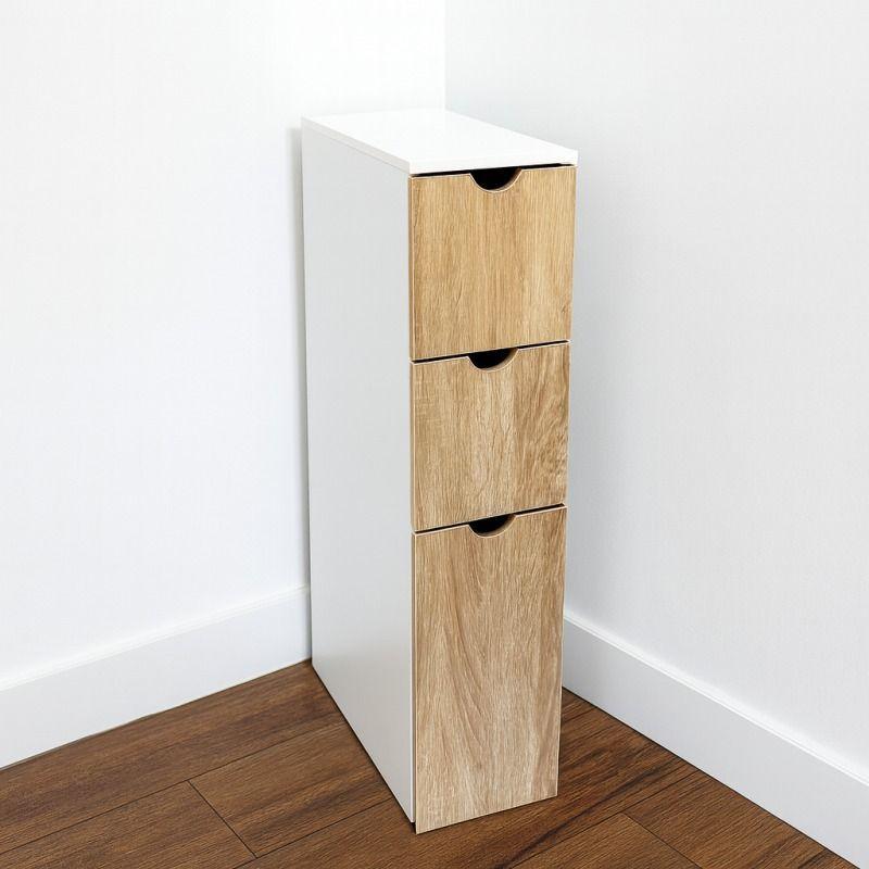 Mueble Organizador Azzarian 3 Niveles - Gabinete Compacto Moderno para Hogar-3