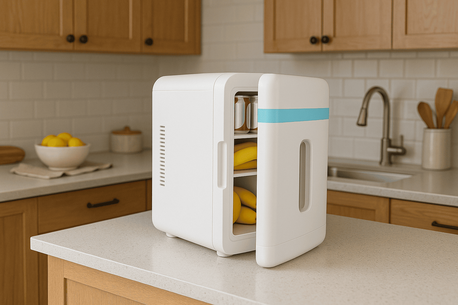 Frigobar Portátil de 12L Refrigerador y Calentador-5