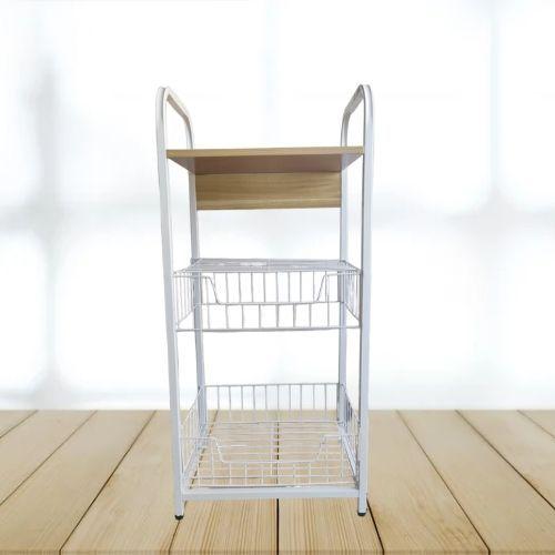Carro de cocina Asus organizador con cesta-3