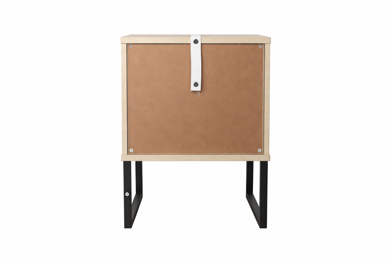 Velador Dormitorio Veluxa Cajones con Rieles Suaves-5