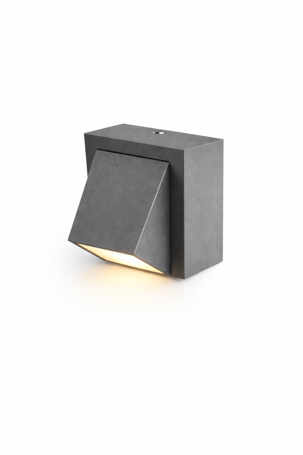 LED Exterior Minimalista Kapelle Aluminio Gris-2