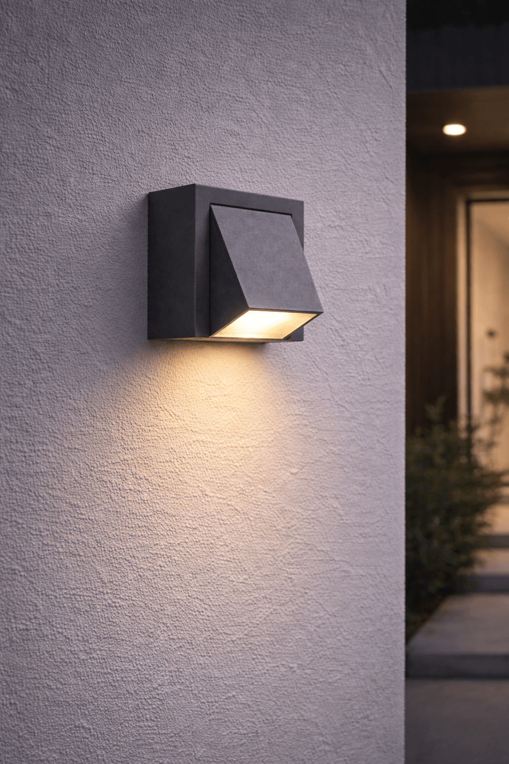 LED Exterior Minimalista Kapelle Aluminio Gris-4